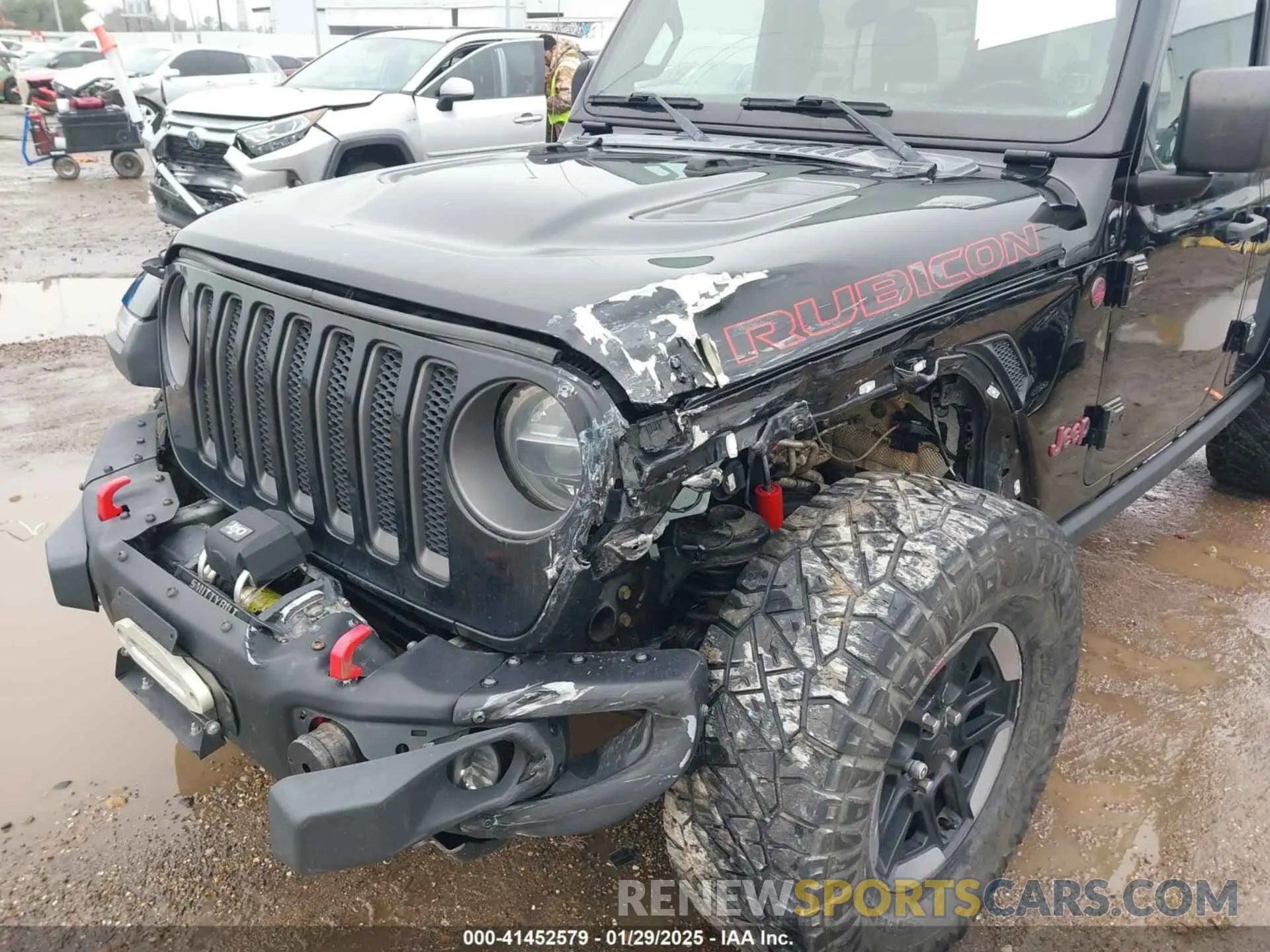 6 Photograph of a damaged car 1C4HJXFNXKW511193 JEEP WRANGLER UNLIMITED 2019