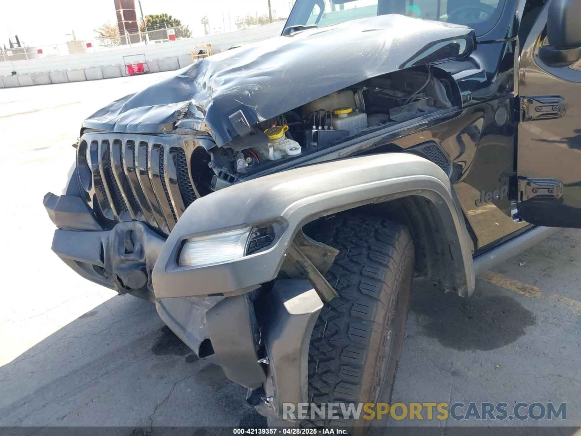 6 Photograph of a damaged car 1C4HJXDG0LW238819 JEEP WRANGLER UNLIMITED 2020