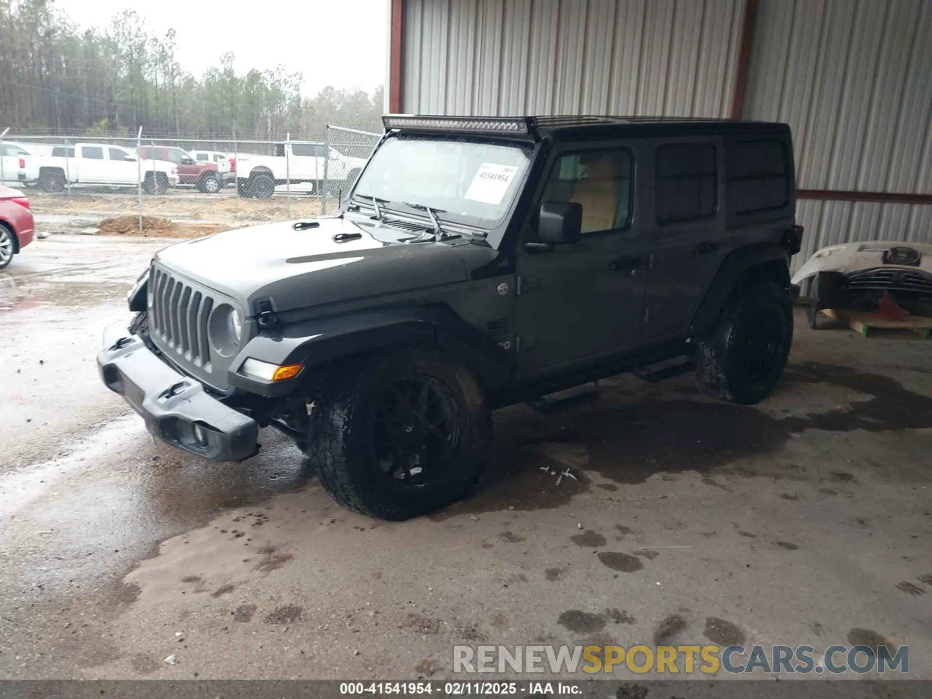 2 Photograph of a damaged car 1C4HJXDG1LW103364 JEEP WRANGLER UNLIMITED 2020