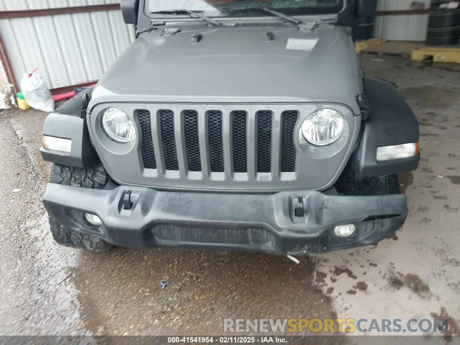 6 Photograph of a damaged car 1C4HJXDG1LW103364 JEEP WRANGLER UNLIMITED 2020