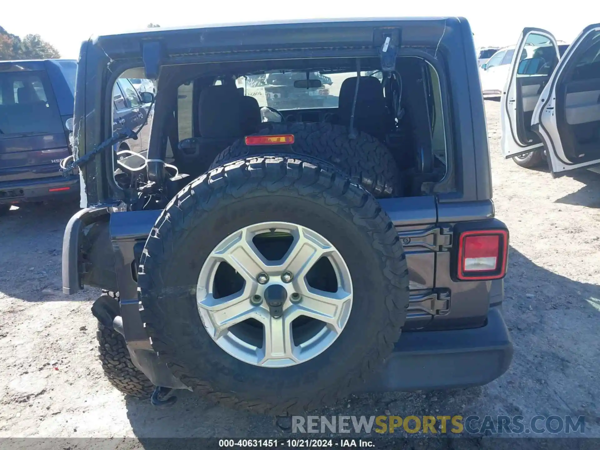 15 Photograph of a damaged car 1C4HJXDG1LW237405 JEEP WRANGLER UNLIMITED 2020