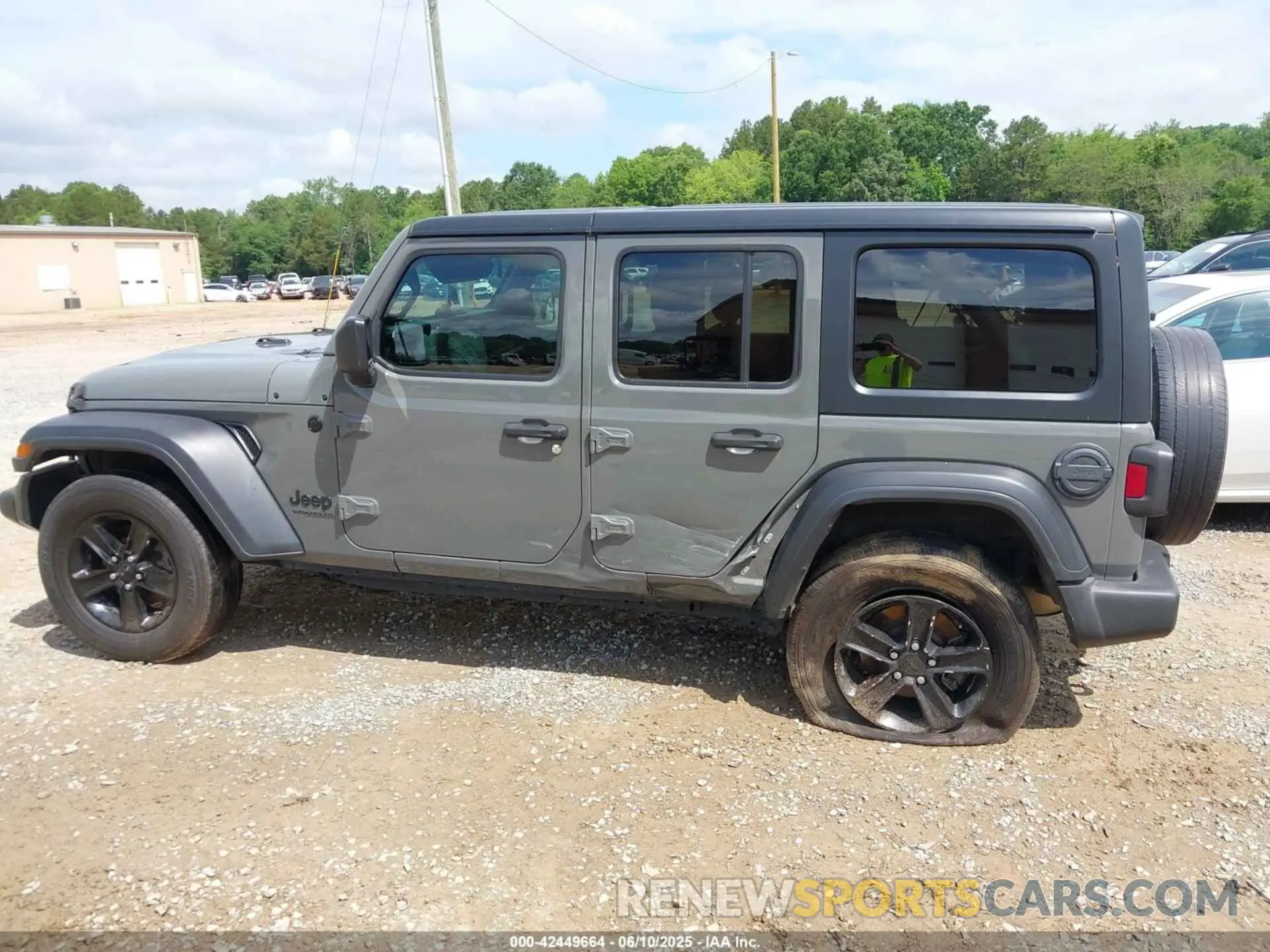 14 Photograph of a damaged car 1C4HJXDG2LW186027 JEEP WRANGLER UNLIMITED 2020