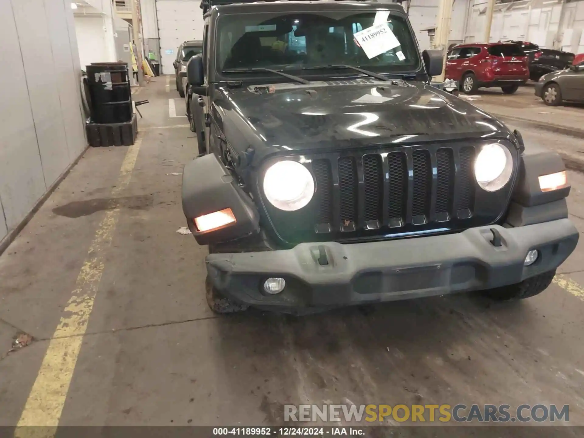 6 Photograph of a damaged car 1C4HJXDG2LW193043 JEEP WRANGLER UNLIMITED 2020