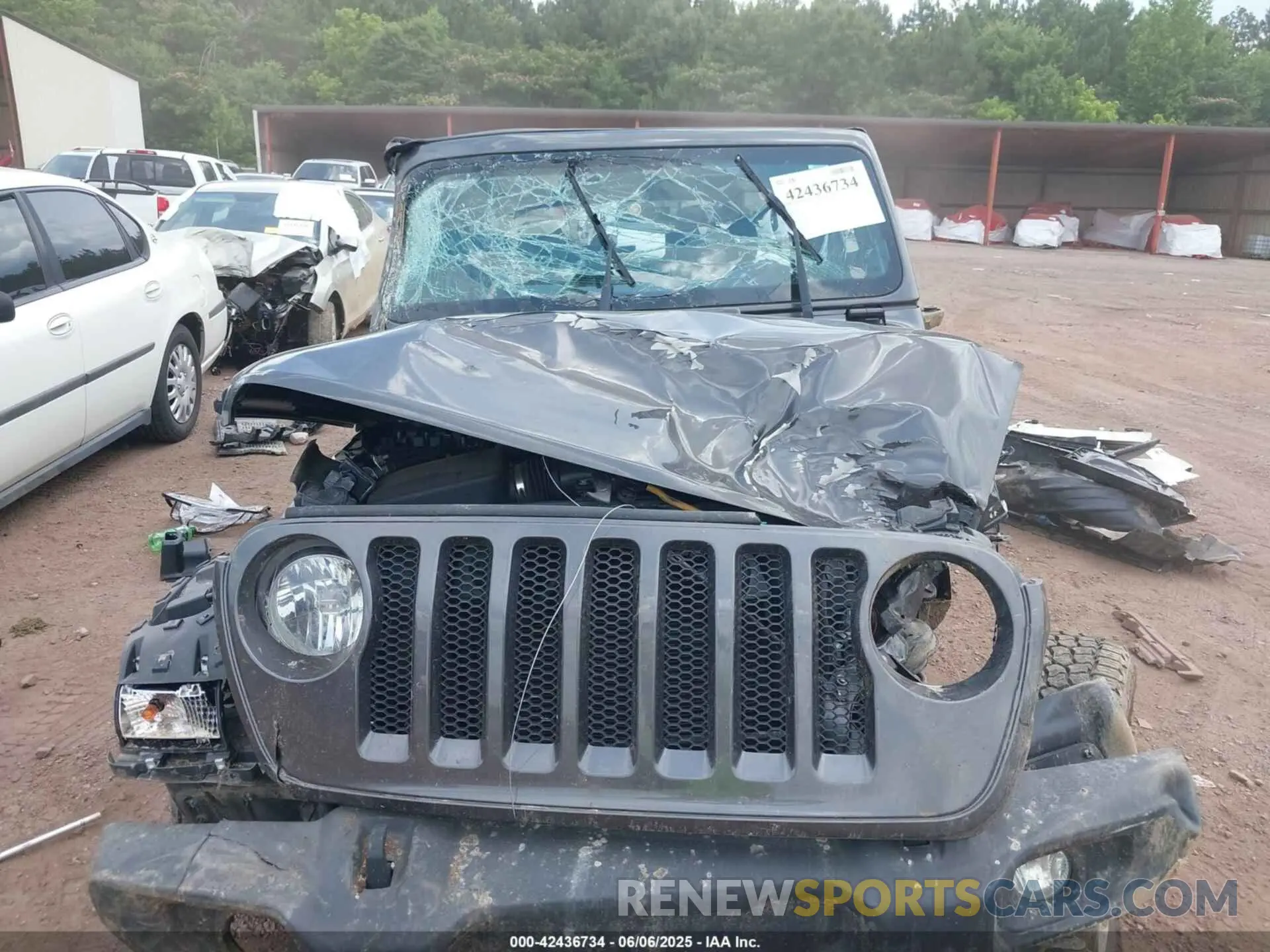6 Photograph of a damaged car 1C4HJXDG2LW221682 JEEP WRANGLER UNLIMITED 2020