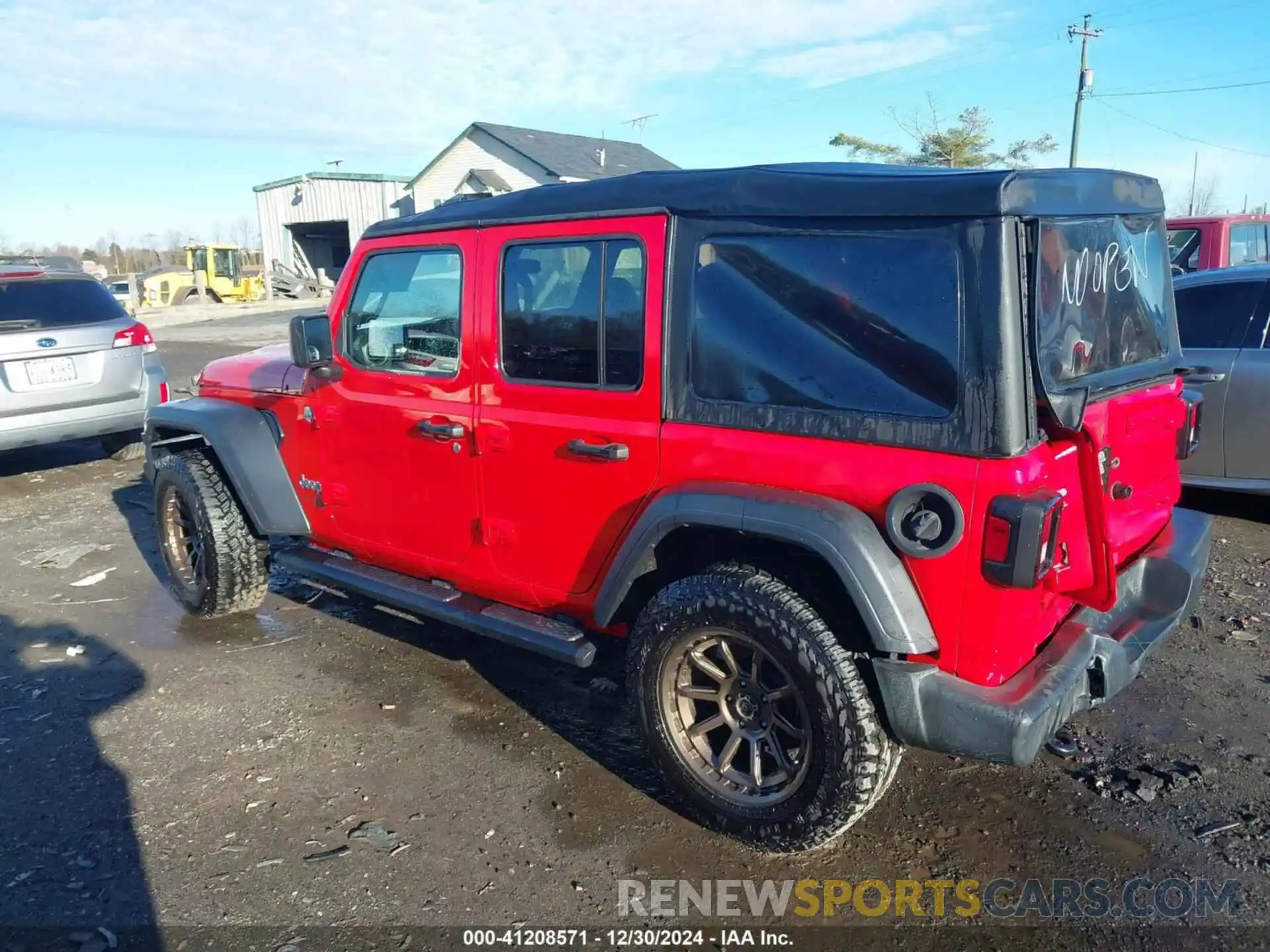 3 Photograph of a damaged car 1C4HJXDG2LW341045 JEEP WRANGLER UNLIMITED 2020