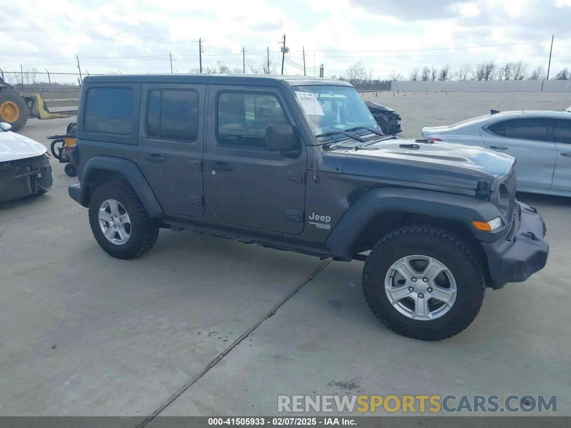 13 Photograph of a damaged car 1C4HJXDG3LW221691 JEEP WRANGLER UNLIMITED 2020