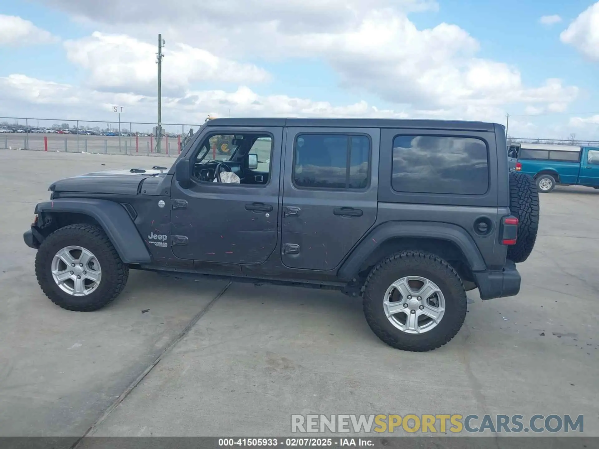 14 Photograph of a damaged car 1C4HJXDG3LW221691 JEEP WRANGLER UNLIMITED 2020
