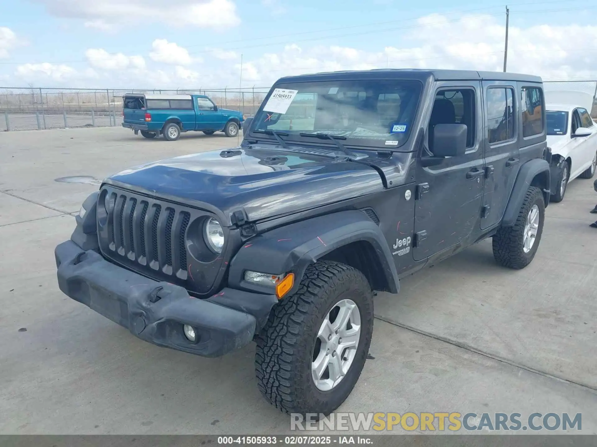 6 Photograph of a damaged car 1C4HJXDG3LW221691 JEEP WRANGLER UNLIMITED 2020