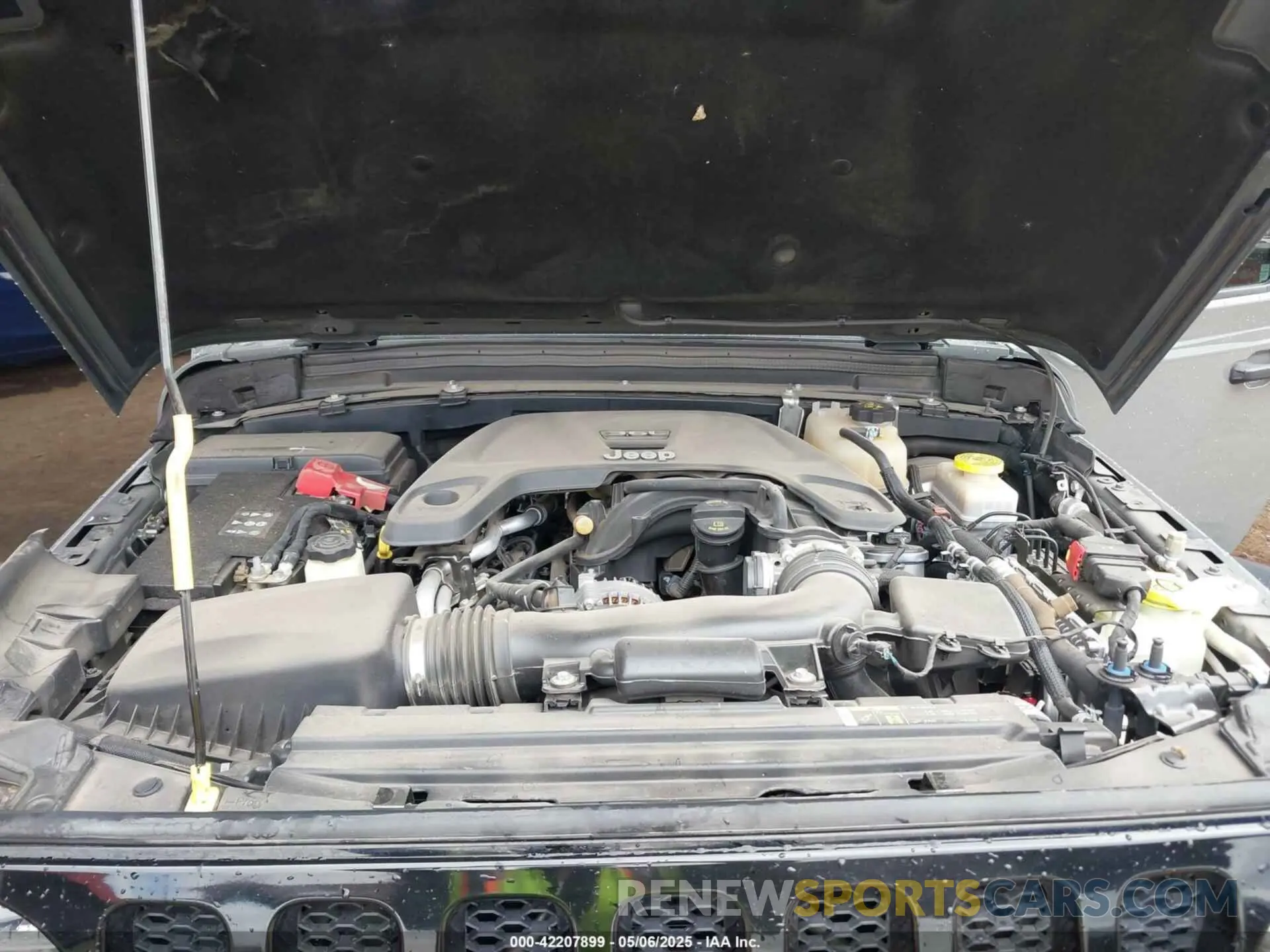 10 Photograph of a damaged car 1C4HJXDG3LW266615 JEEP WRANGLER UNLIMITED 2020