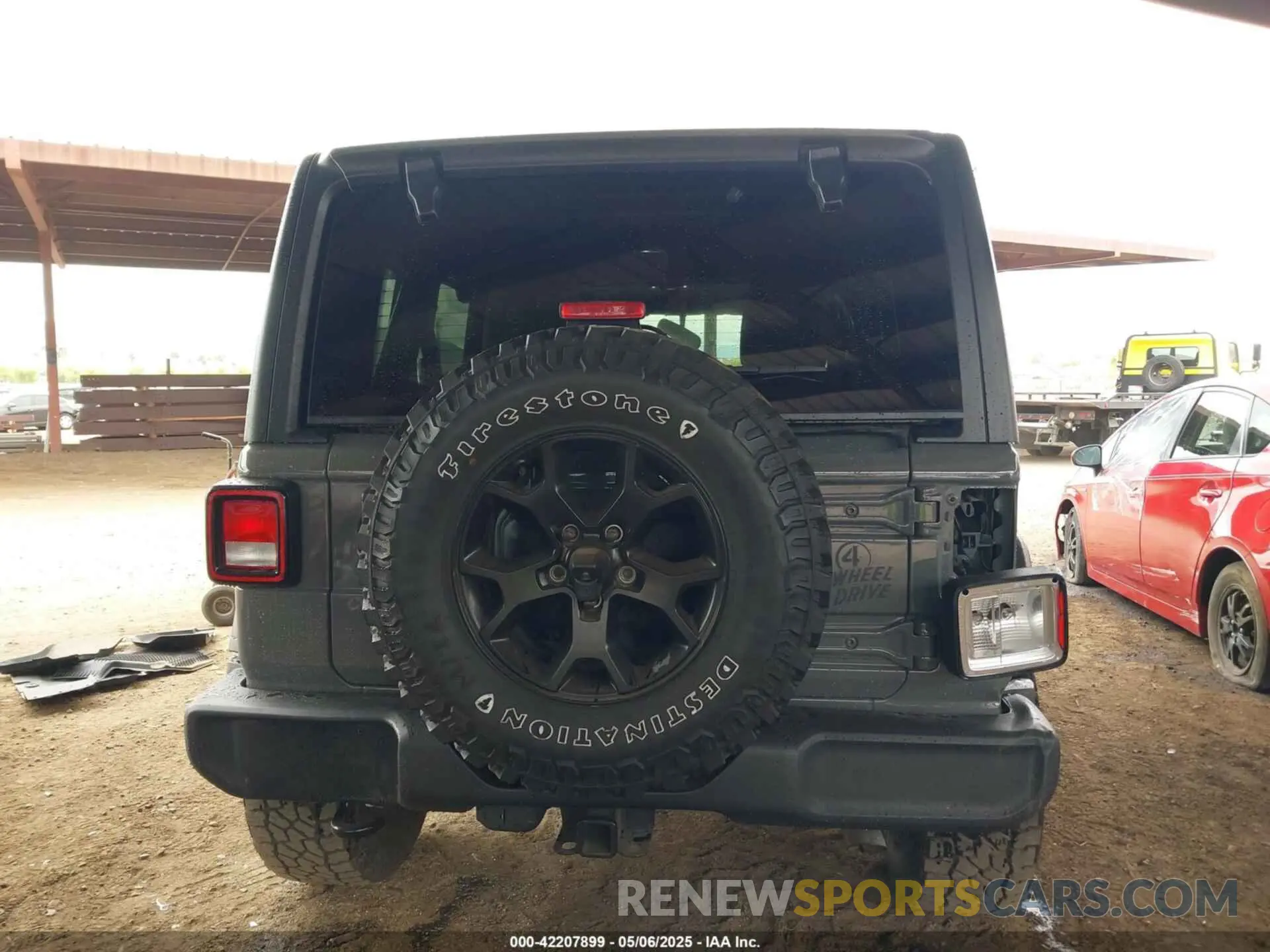 16 Photograph of a damaged car 1C4HJXDG3LW266615 JEEP WRANGLER UNLIMITED 2020