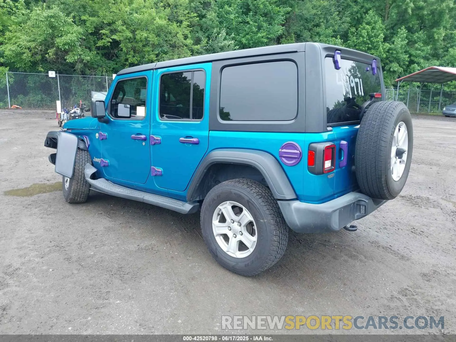 3 Photograph of a damaged car 1C4HJXDG3LW323461 JEEP WRANGLER UNLIMITED 2020