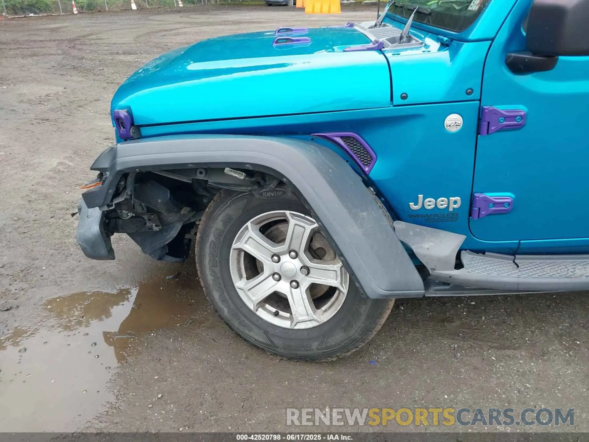 6 Photograph of a damaged car 1C4HJXDG3LW323461 JEEP WRANGLER UNLIMITED 2020