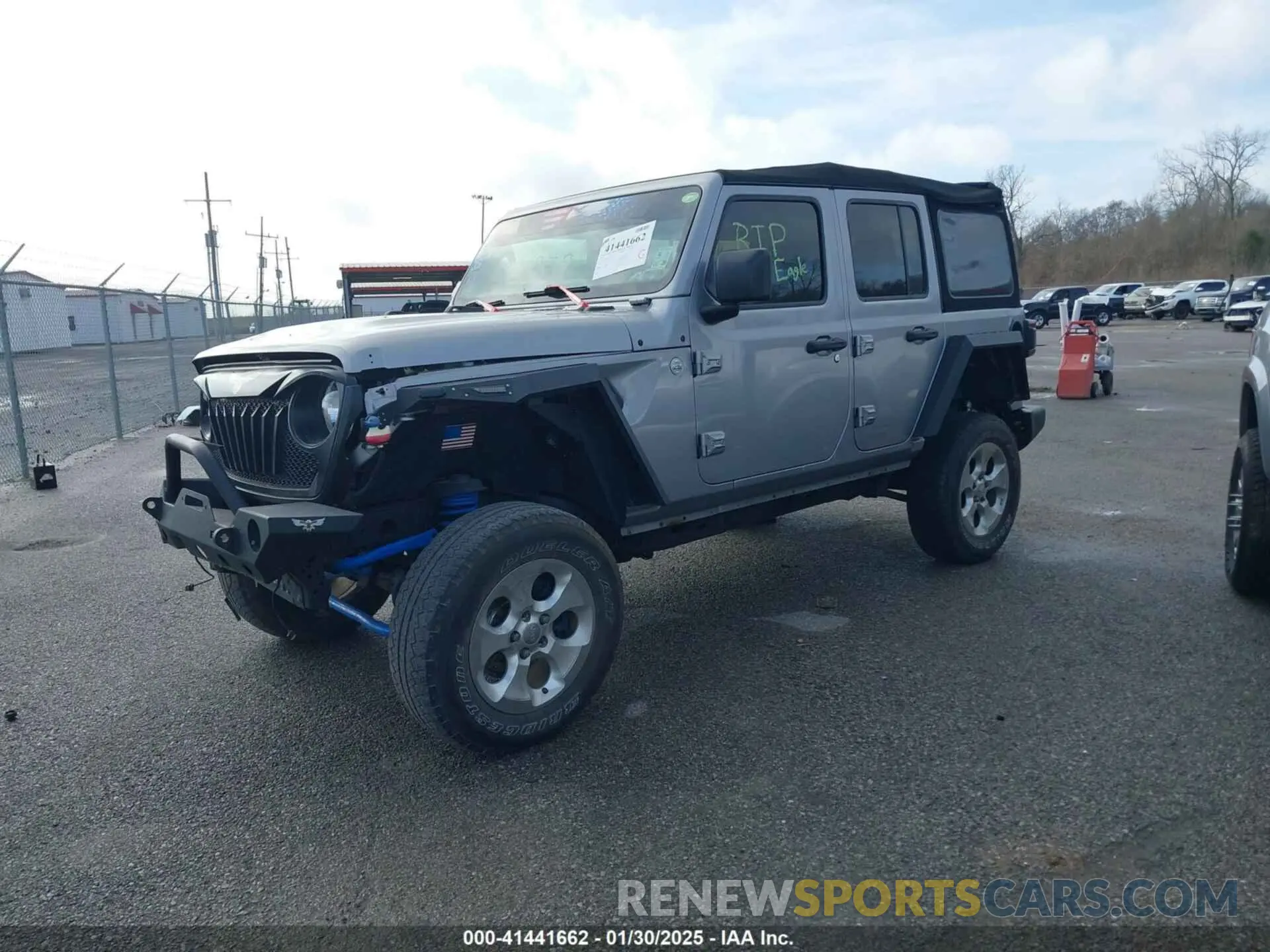 14 Photograph of a damaged car 1C4HJXDG4LW221778 JEEP WRANGLER UNLIMITED 2020