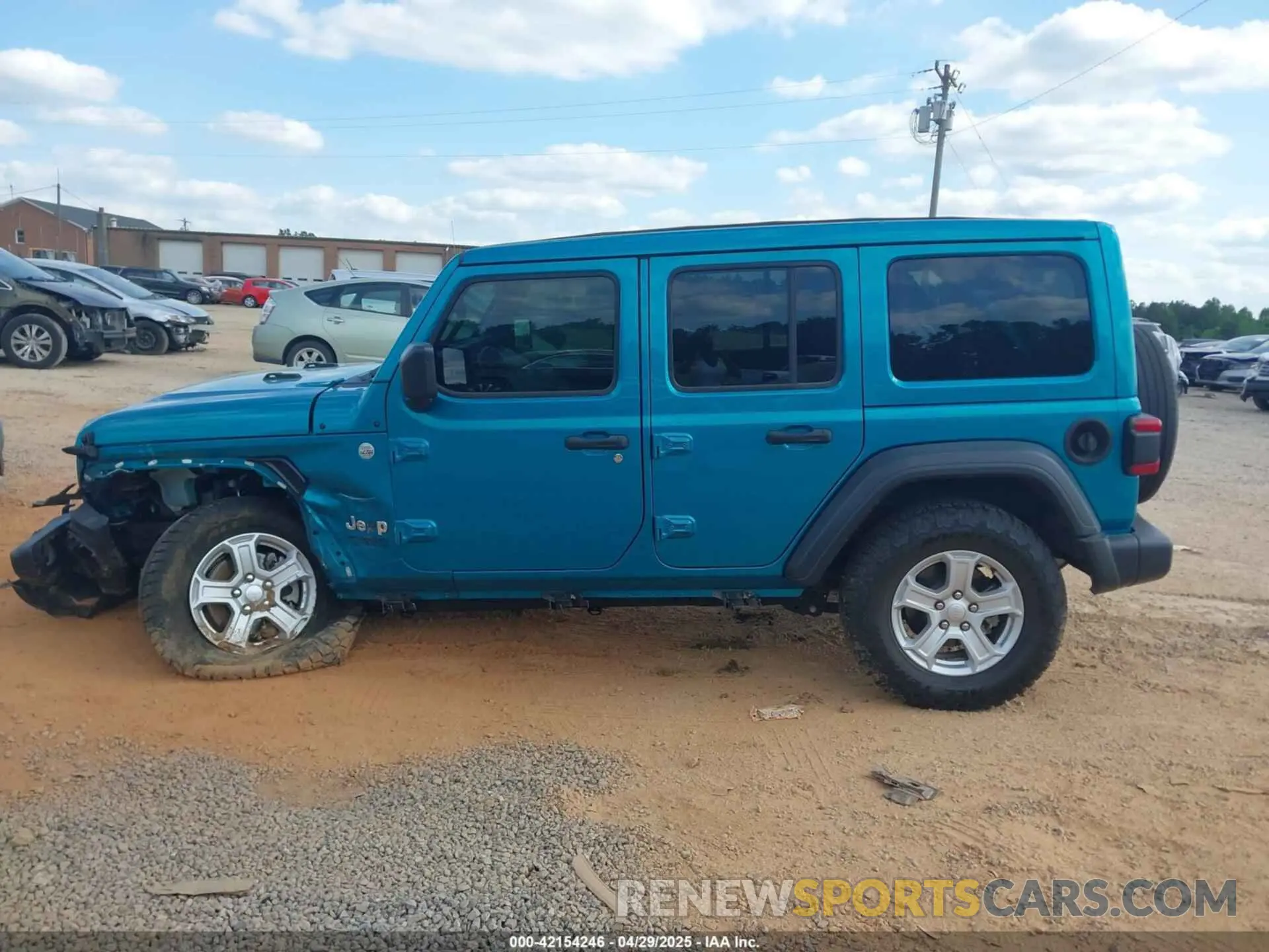 14 Photograph of a damaged car 1C4HJXDG4LW331133 JEEP WRANGLER UNLIMITED 2020
