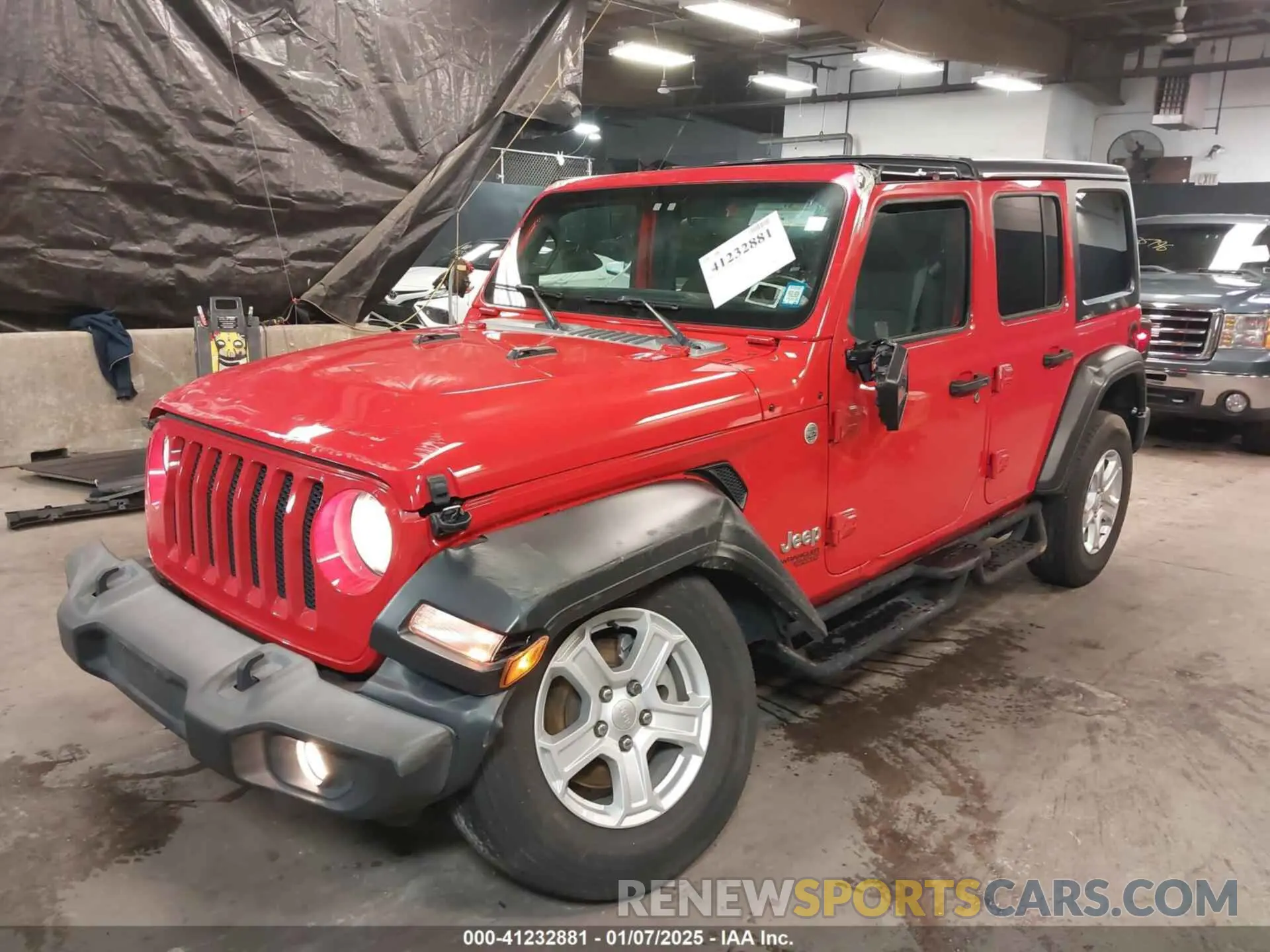6 Photograph of a damaged car 1C4HJXDG6LW102873 JEEP WRANGLER UNLIMITED 2020