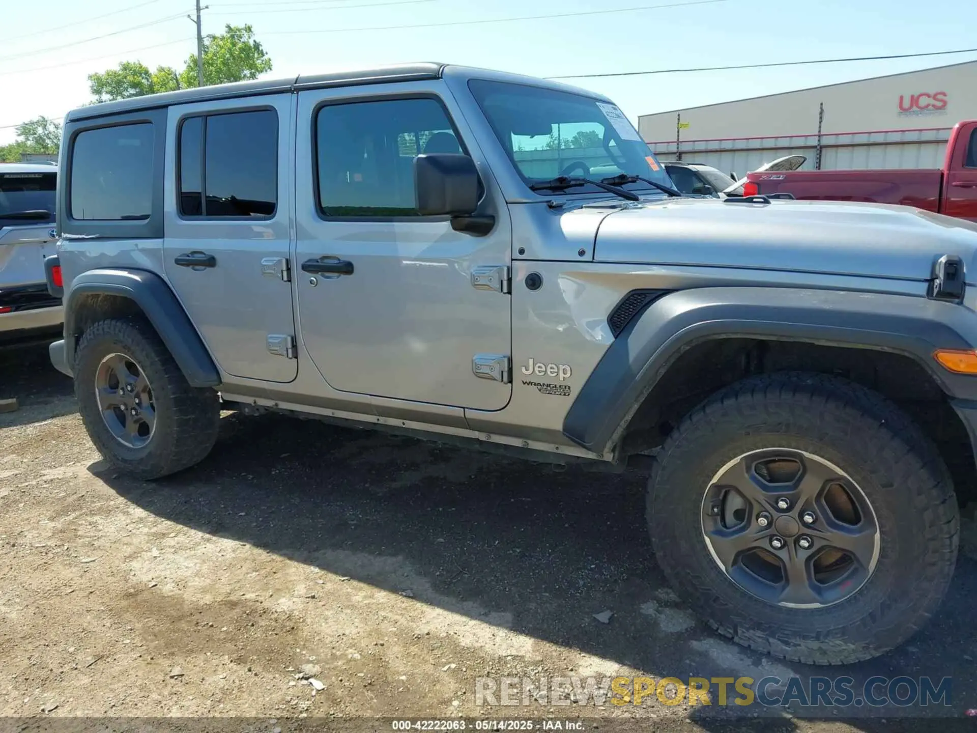 14 Photograph of a damaged car 1C4HJXDG6LW286440 JEEP WRANGLER UNLIMITED 2020