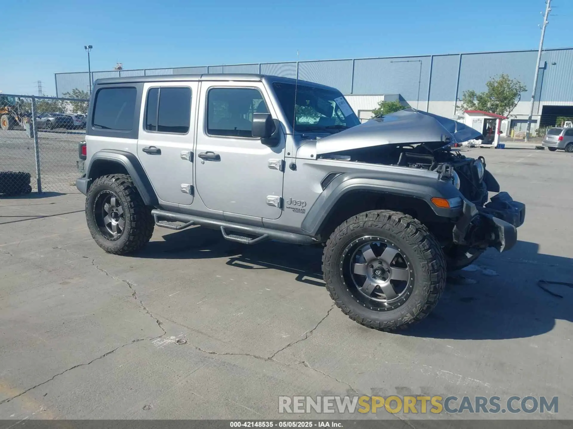 1 Photograph of a damaged car 1C4HJXDG8LW177056 JEEP WRANGLER UNLIMITED 2020
