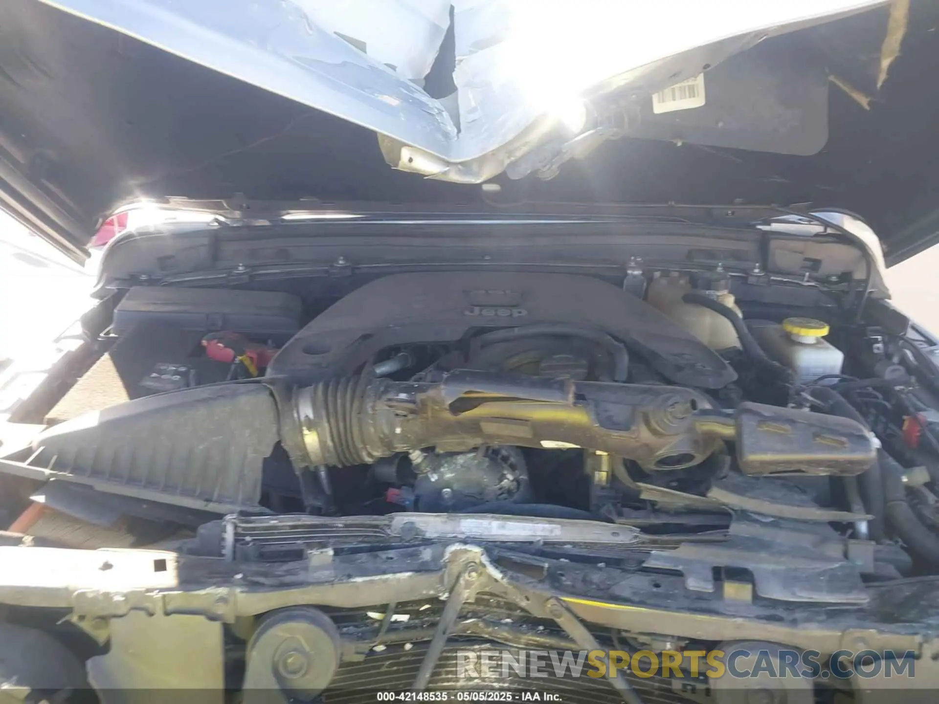 10 Photograph of a damaged car 1C4HJXDG8LW177056 JEEP WRANGLER UNLIMITED 2020