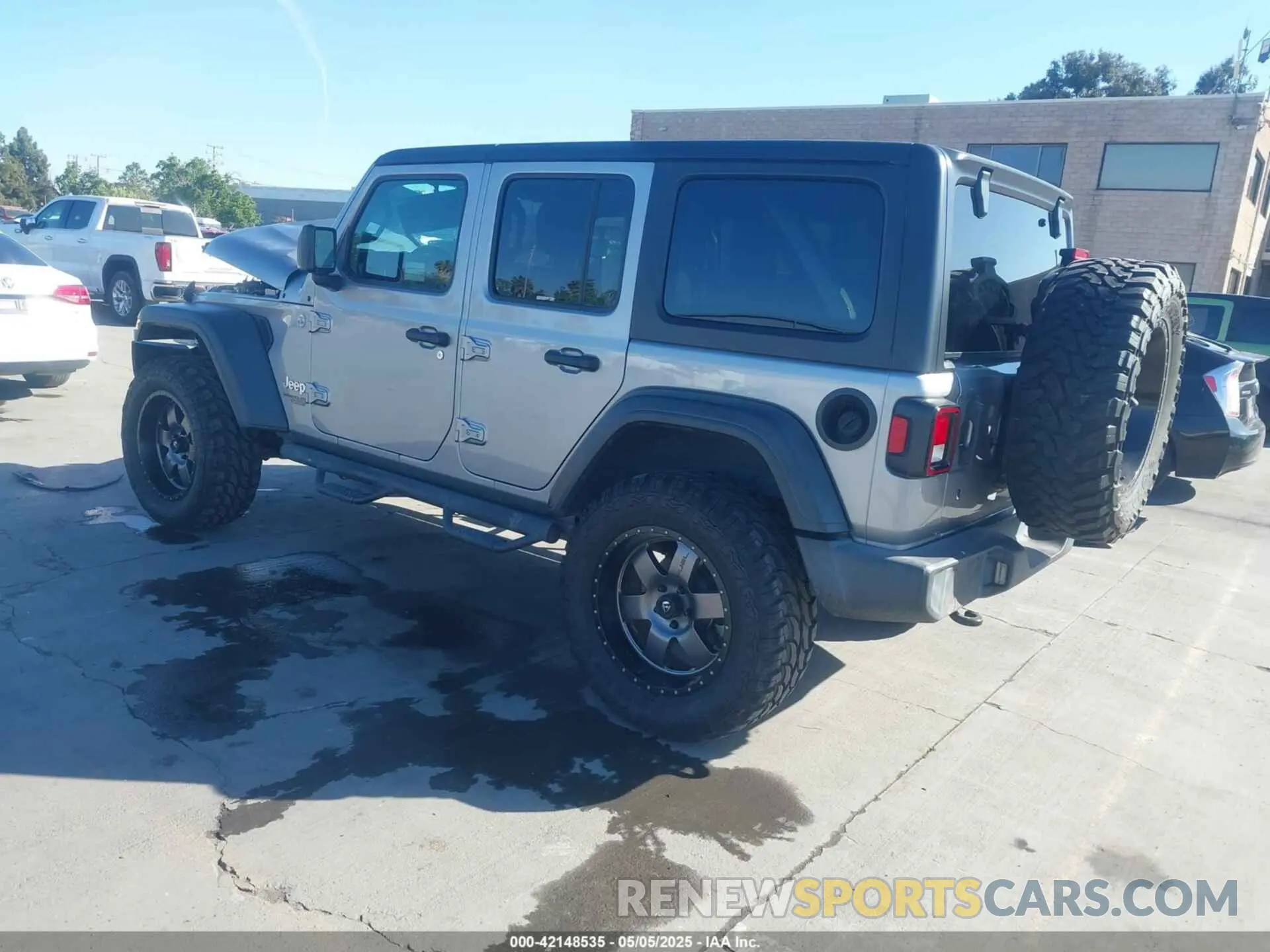3 Photograph of a damaged car 1C4HJXDG8LW177056 JEEP WRANGLER UNLIMITED 2020