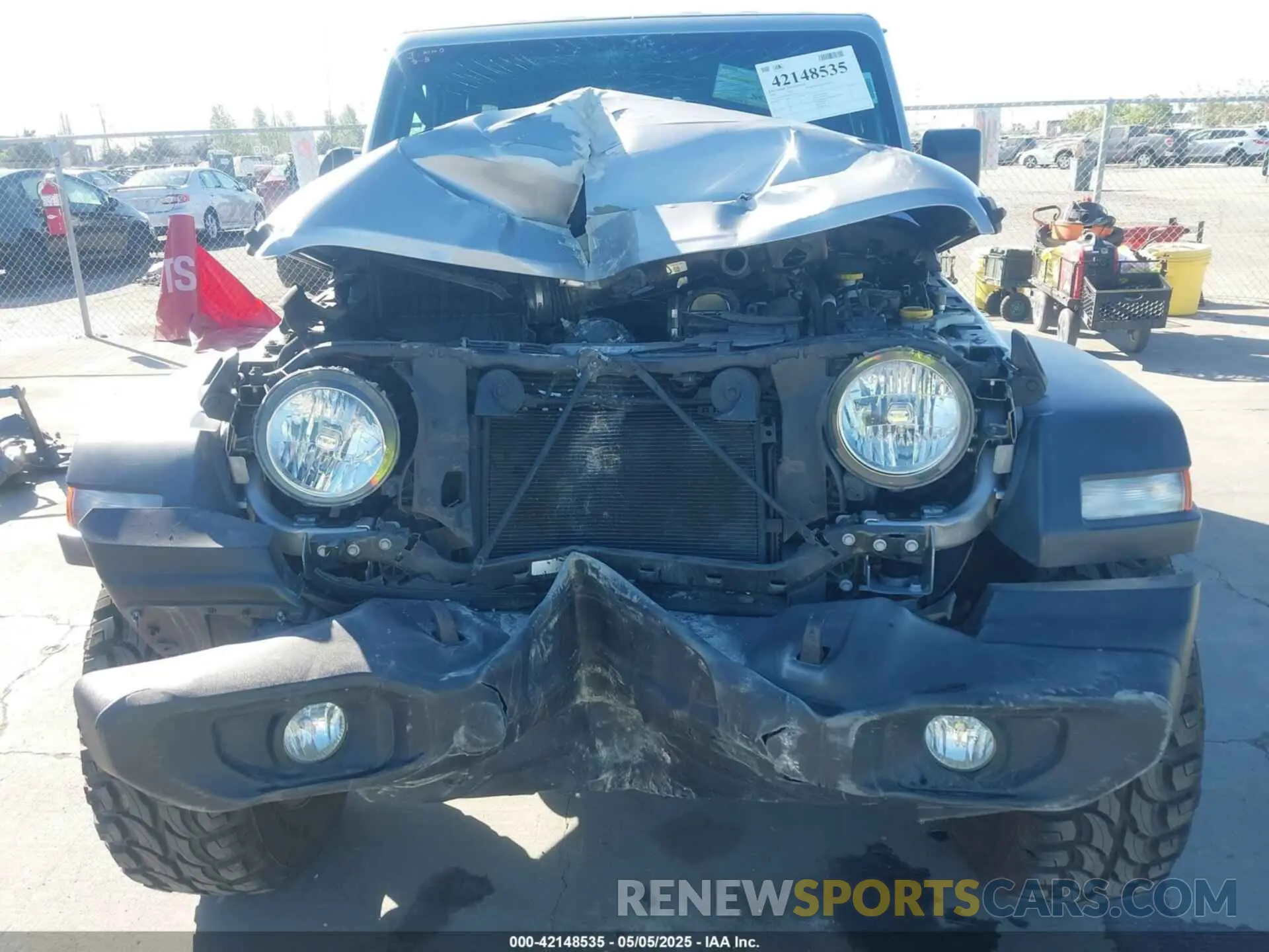 6 Photograph of a damaged car 1C4HJXDG8LW177056 JEEP WRANGLER UNLIMITED 2020