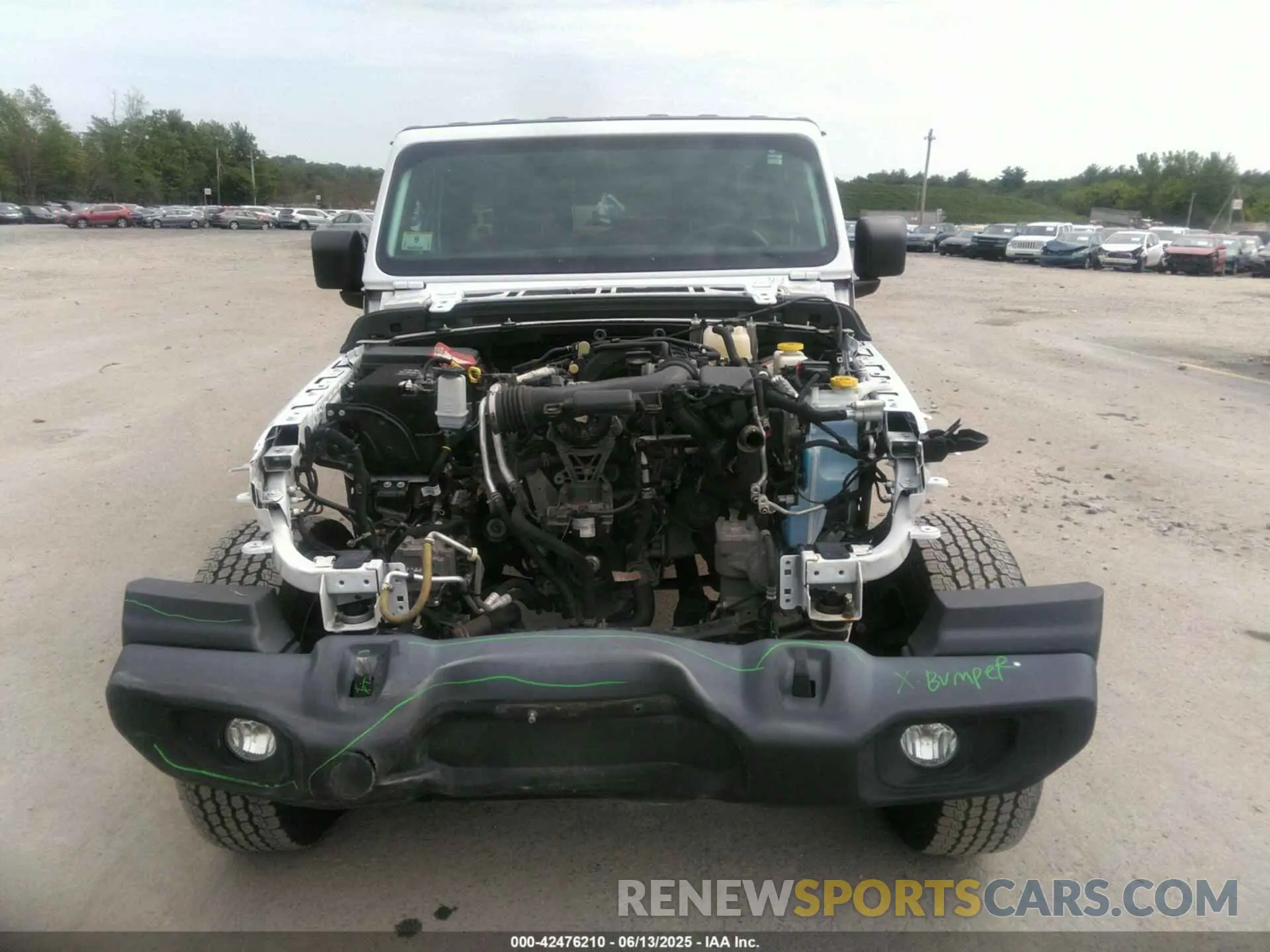 12 Photograph of a damaged car 1C4HJXDG9LW102950 JEEP WRANGLER UNLIMITED 2020