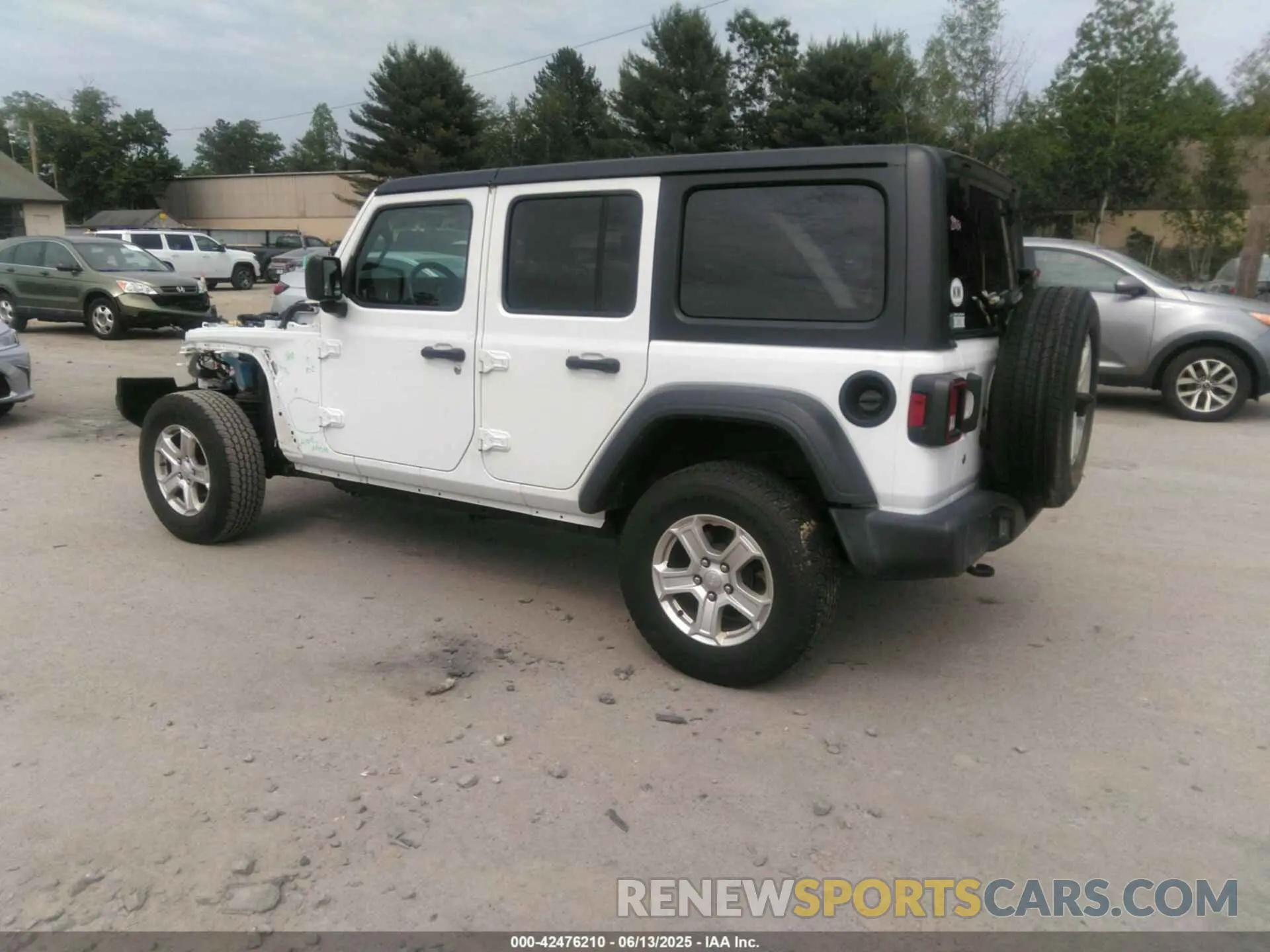 3 Photograph of a damaged car 1C4HJXDG9LW102950 JEEP WRANGLER UNLIMITED 2020