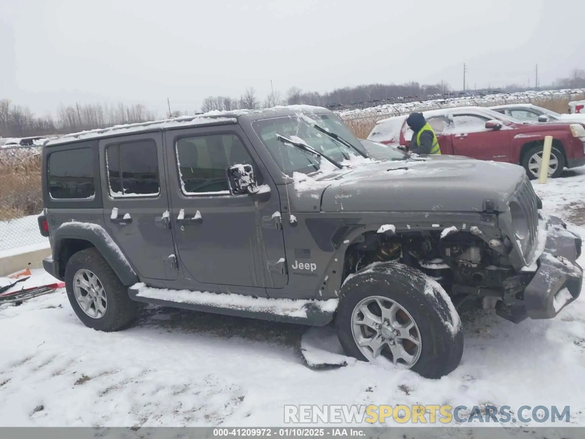 13 Photograph of a damaged car 1C4HJXDG9LW206175 JEEP WRANGLER UNLIMITED 2020