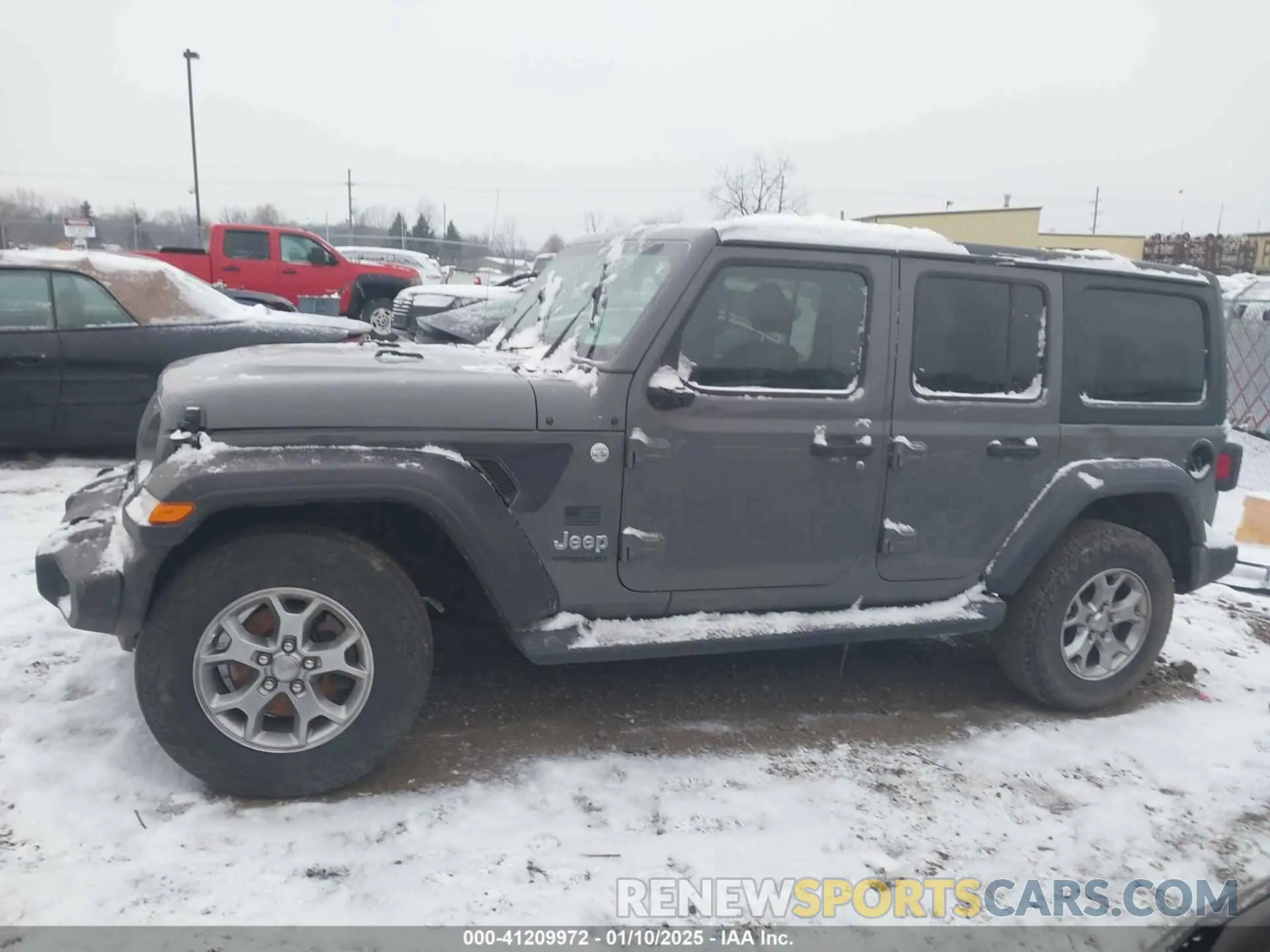 14 Photograph of a damaged car 1C4HJXDG9LW206175 JEEP WRANGLER UNLIMITED 2020