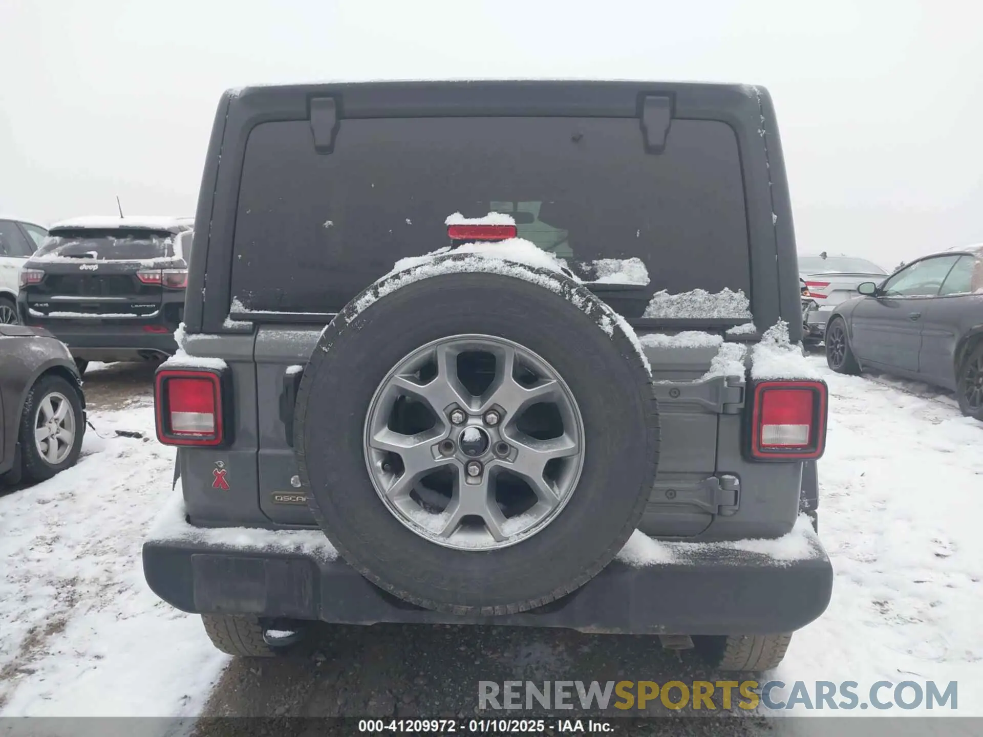 16 Photograph of a damaged car 1C4HJXDG9LW206175 JEEP WRANGLER UNLIMITED 2020