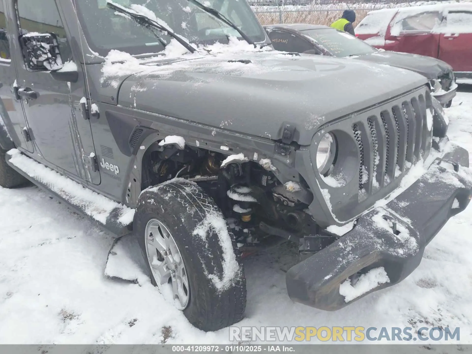 6 Photograph of a damaged car 1C4HJXDG9LW206175 JEEP WRANGLER UNLIMITED 2020