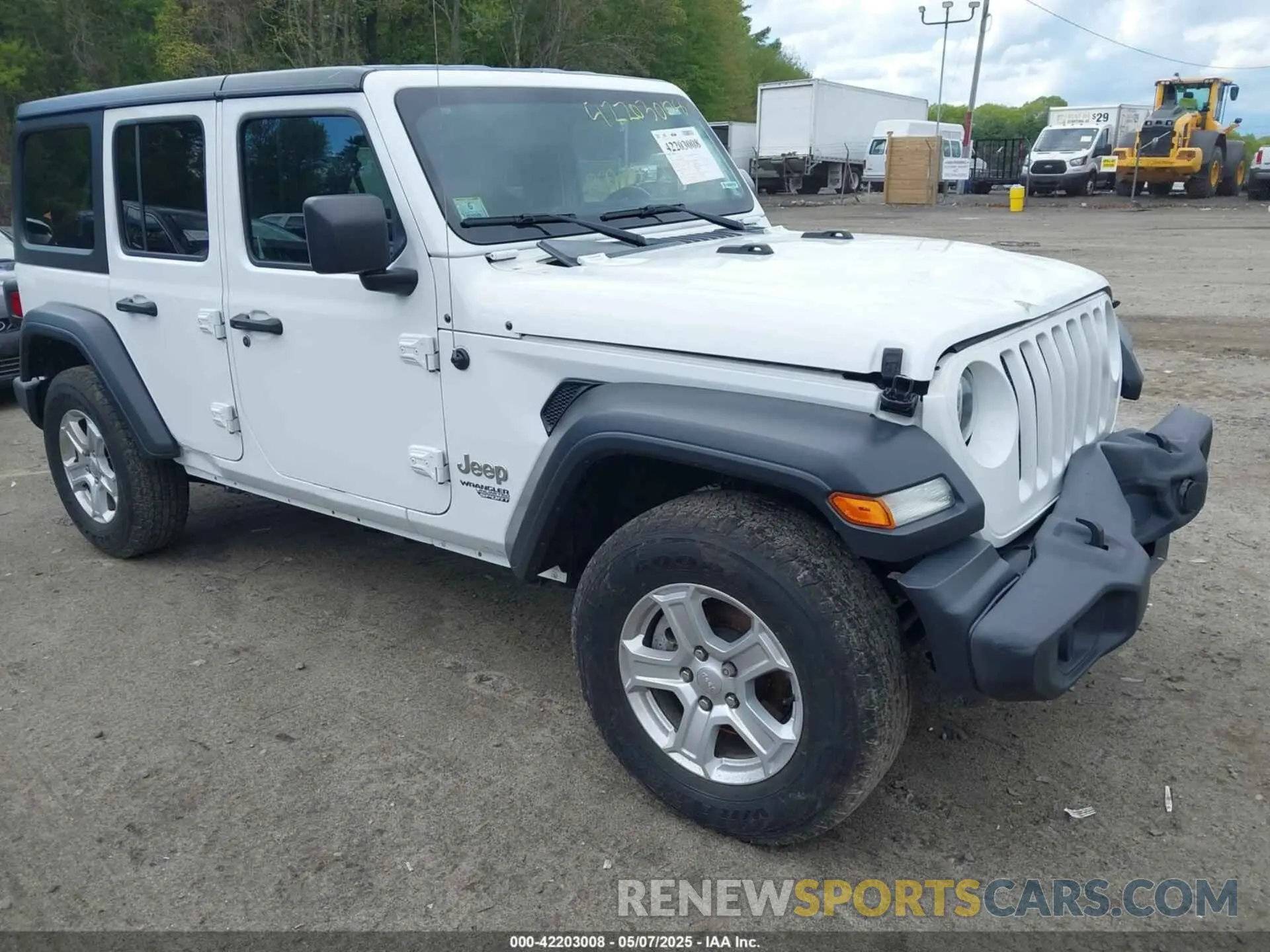 1 Photograph of a damaged car 1C4HJXDG9LW229715 JEEP WRANGLER UNLIMITED 2020