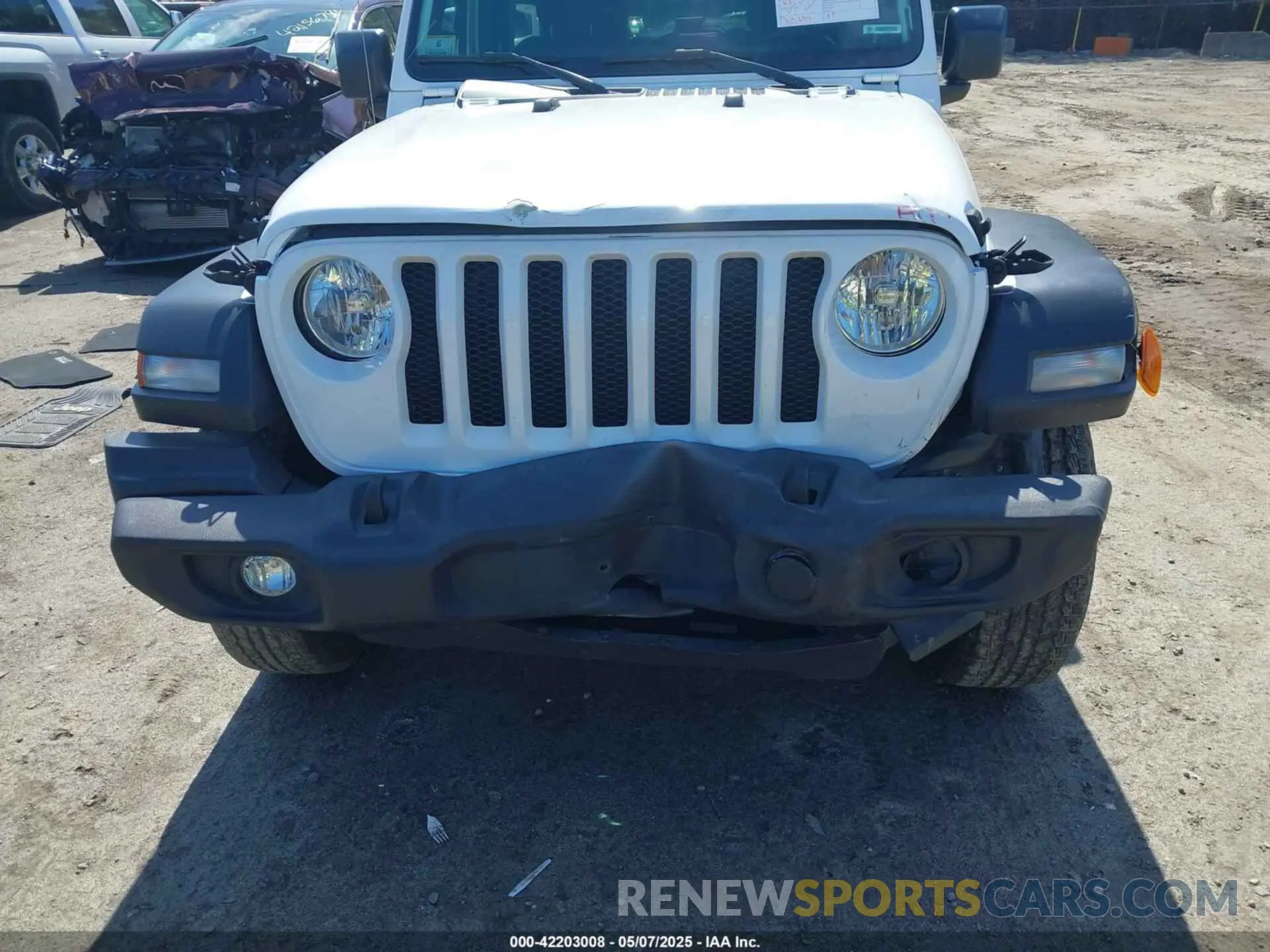 6 Photograph of a damaged car 1C4HJXDG9LW229715 JEEP WRANGLER UNLIMITED 2020