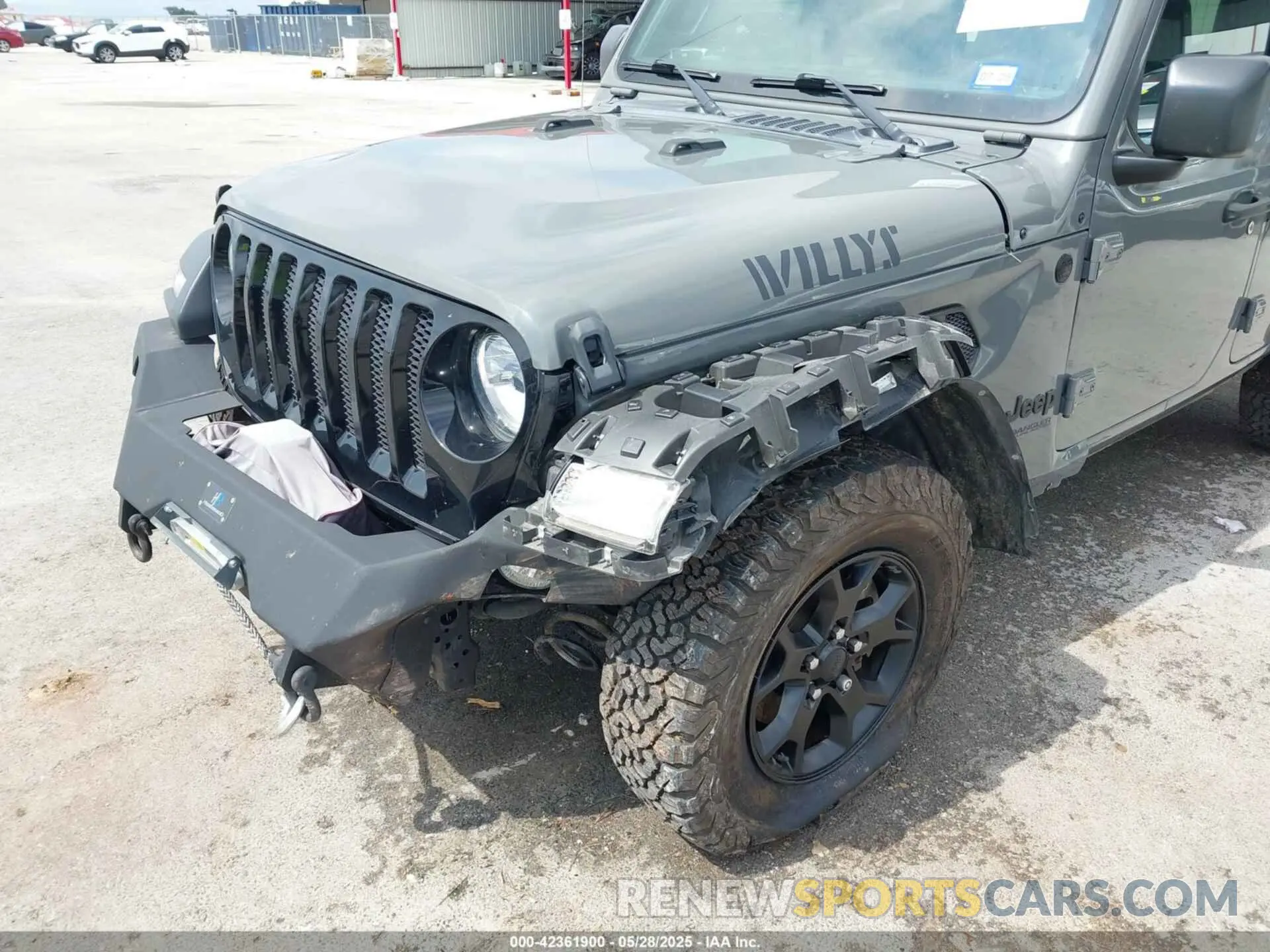 6 Photograph of a damaged car 1C4HJXDG9LW290921 JEEP WRANGLER UNLIMITED 2020