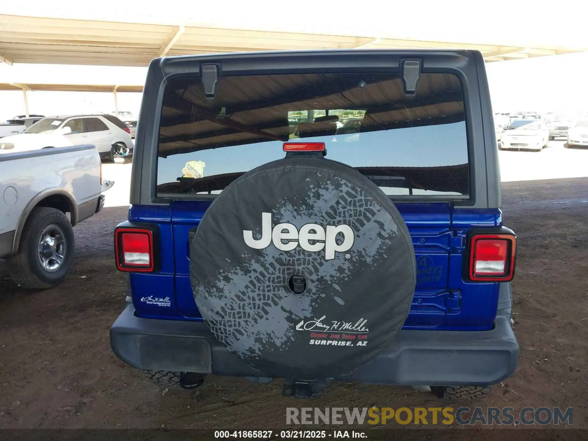 16 Photograph of a damaged car 1C4HJXDG9LW325327 JEEP WRANGLER UNLIMITED 2020