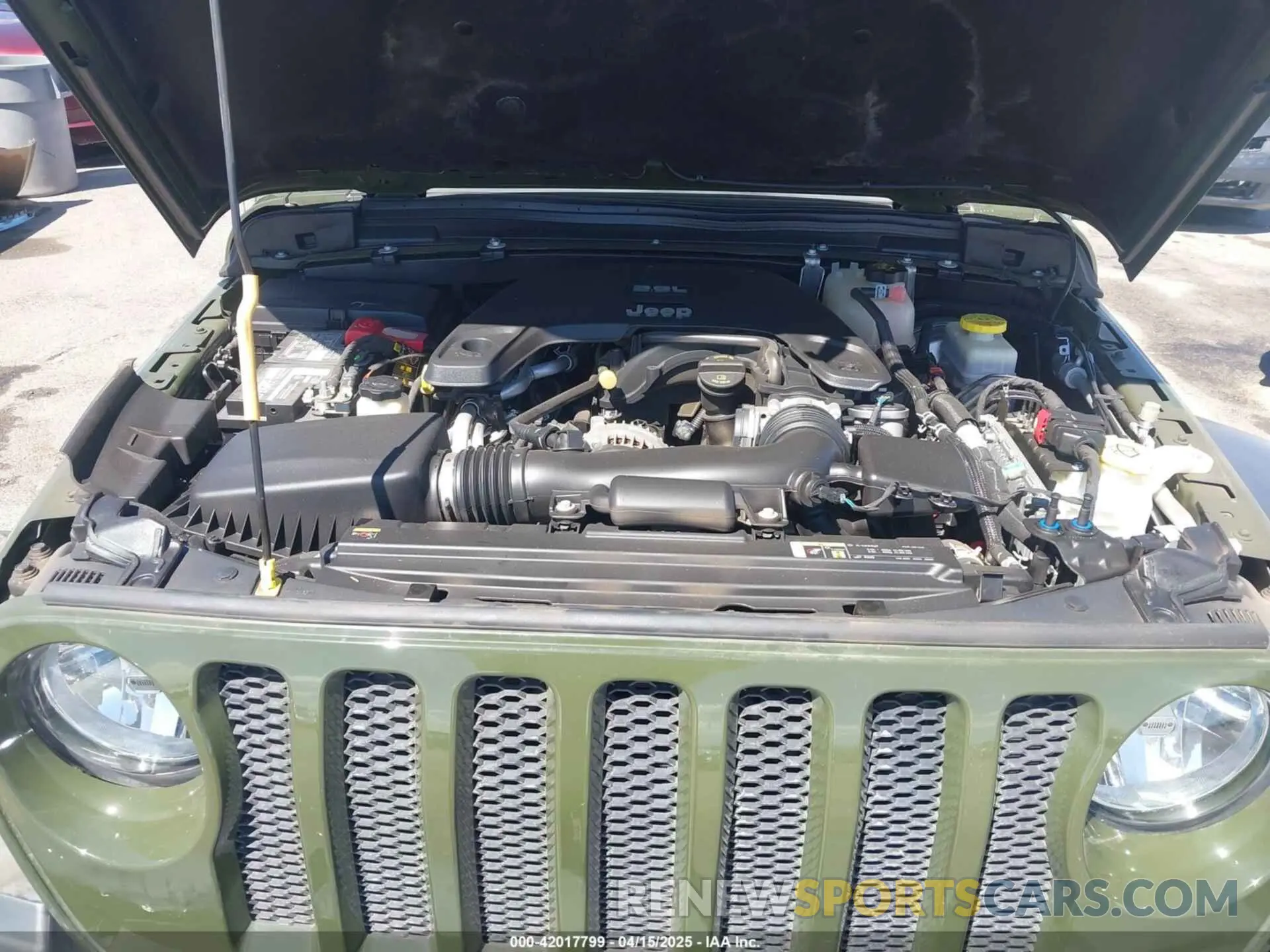 10 Photograph of a damaged car 1C4HJXDG9LW329796 JEEP WRANGLER UNLIMITED 2020