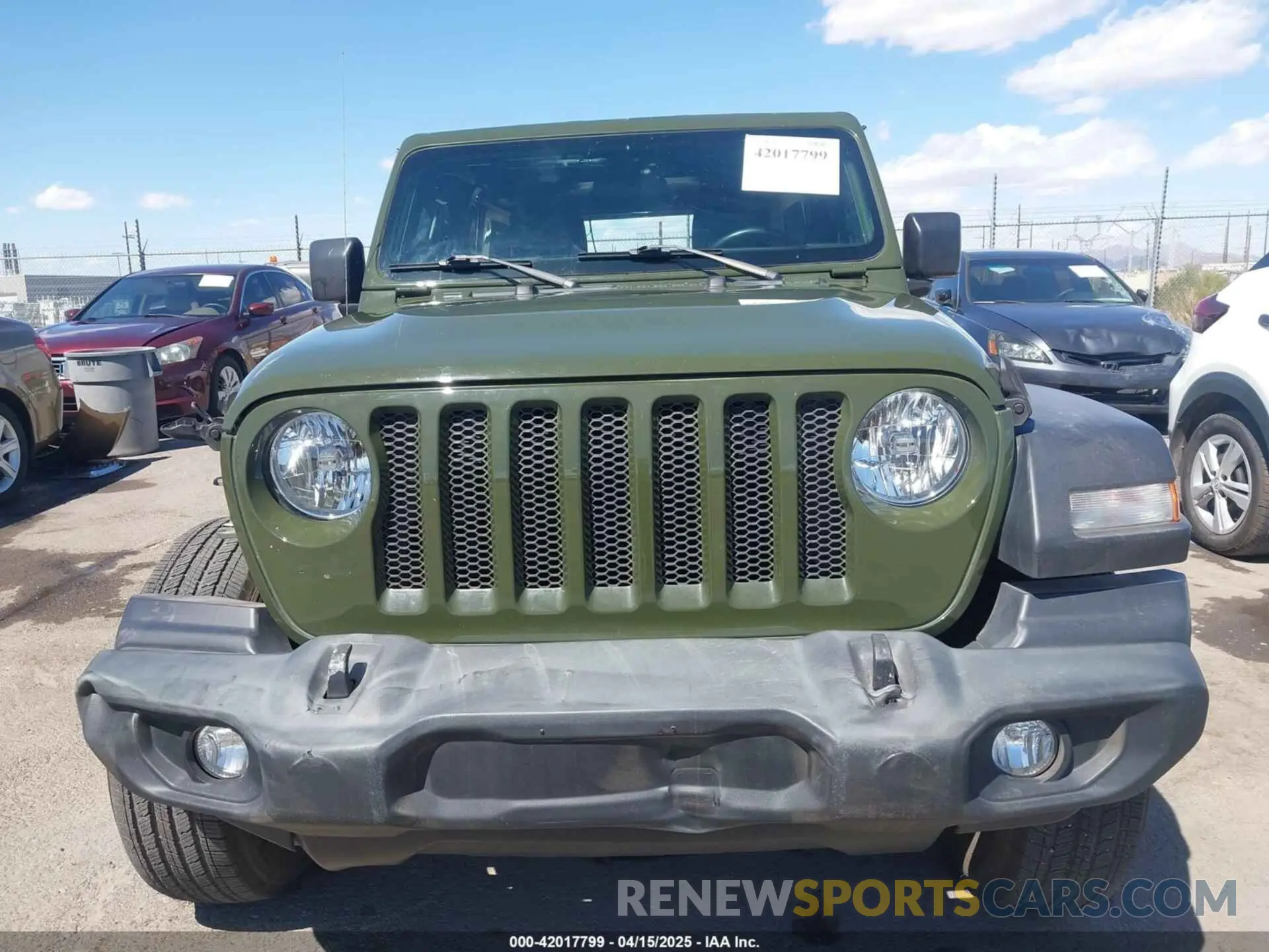 13 Photograph of a damaged car 1C4HJXDG9LW329796 JEEP WRANGLER UNLIMITED 2020