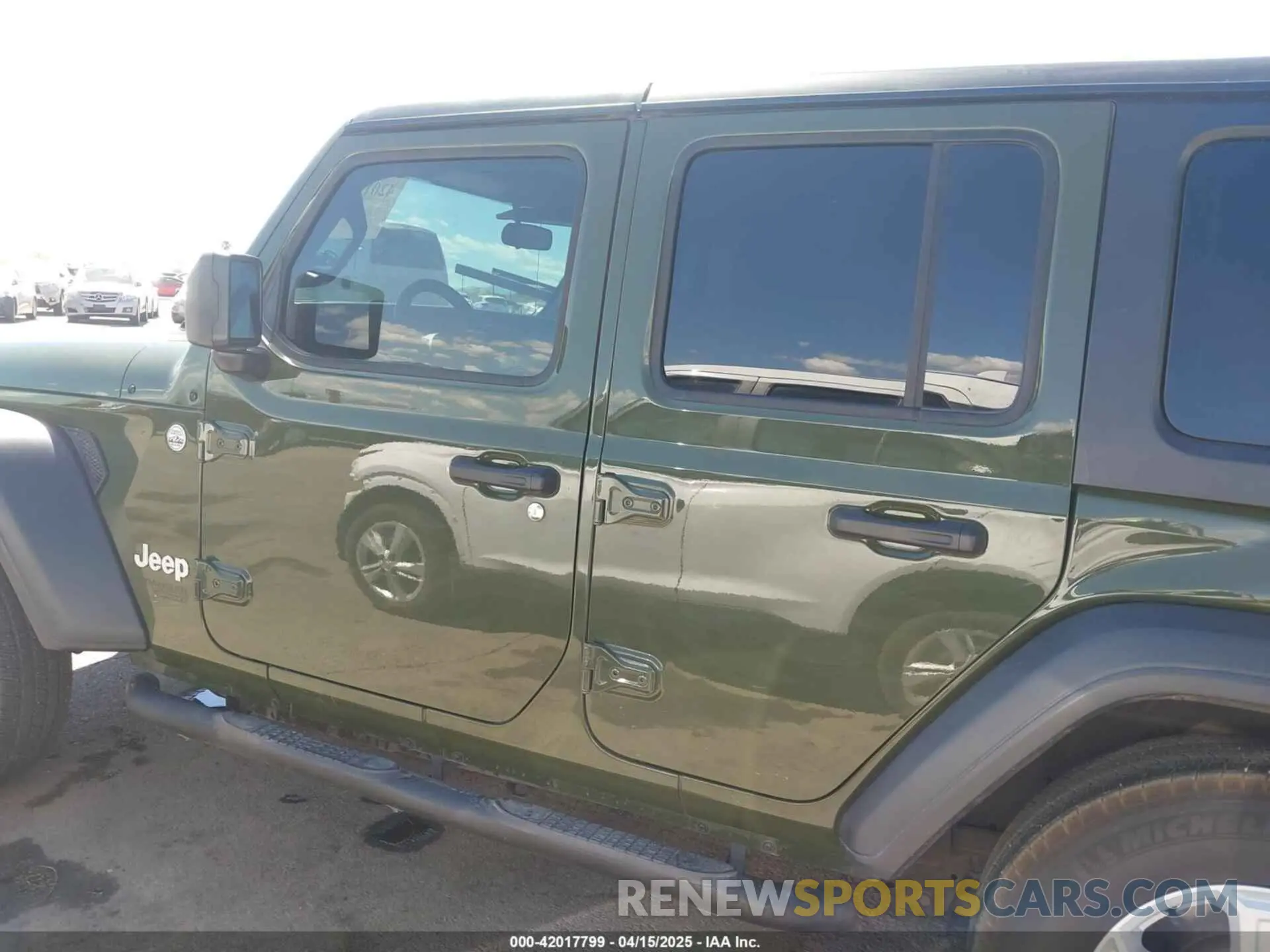 15 Photograph of a damaged car 1C4HJXDG9LW329796 JEEP WRANGLER UNLIMITED 2020