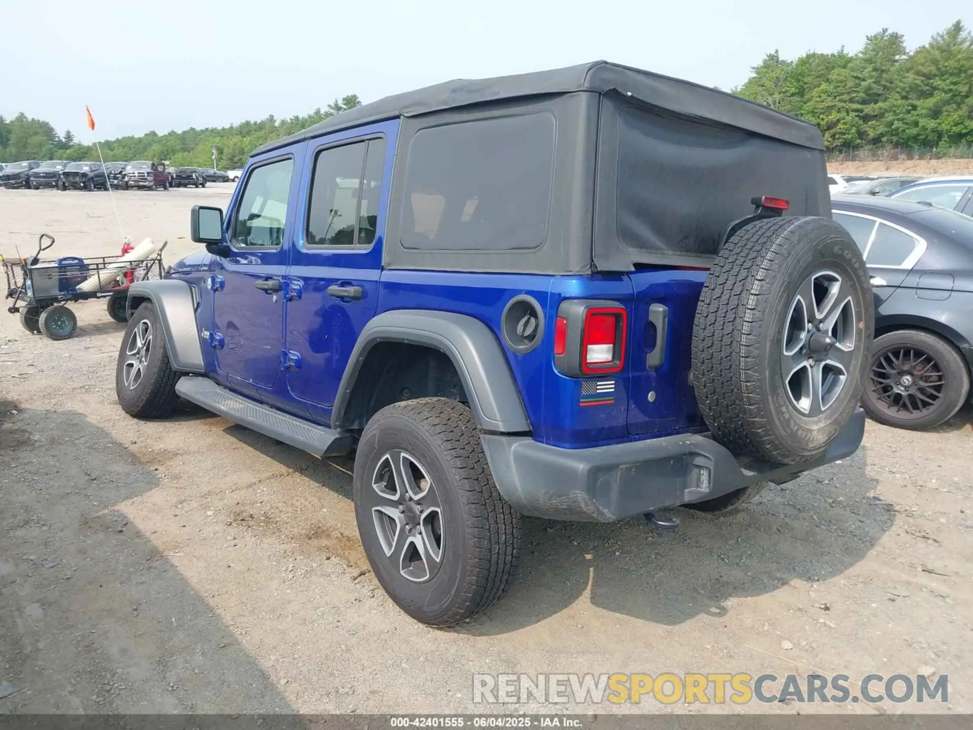 3 Photograph of a damaged car 1C4HJXDGXLW200336 JEEP WRANGLER UNLIMITED 2020