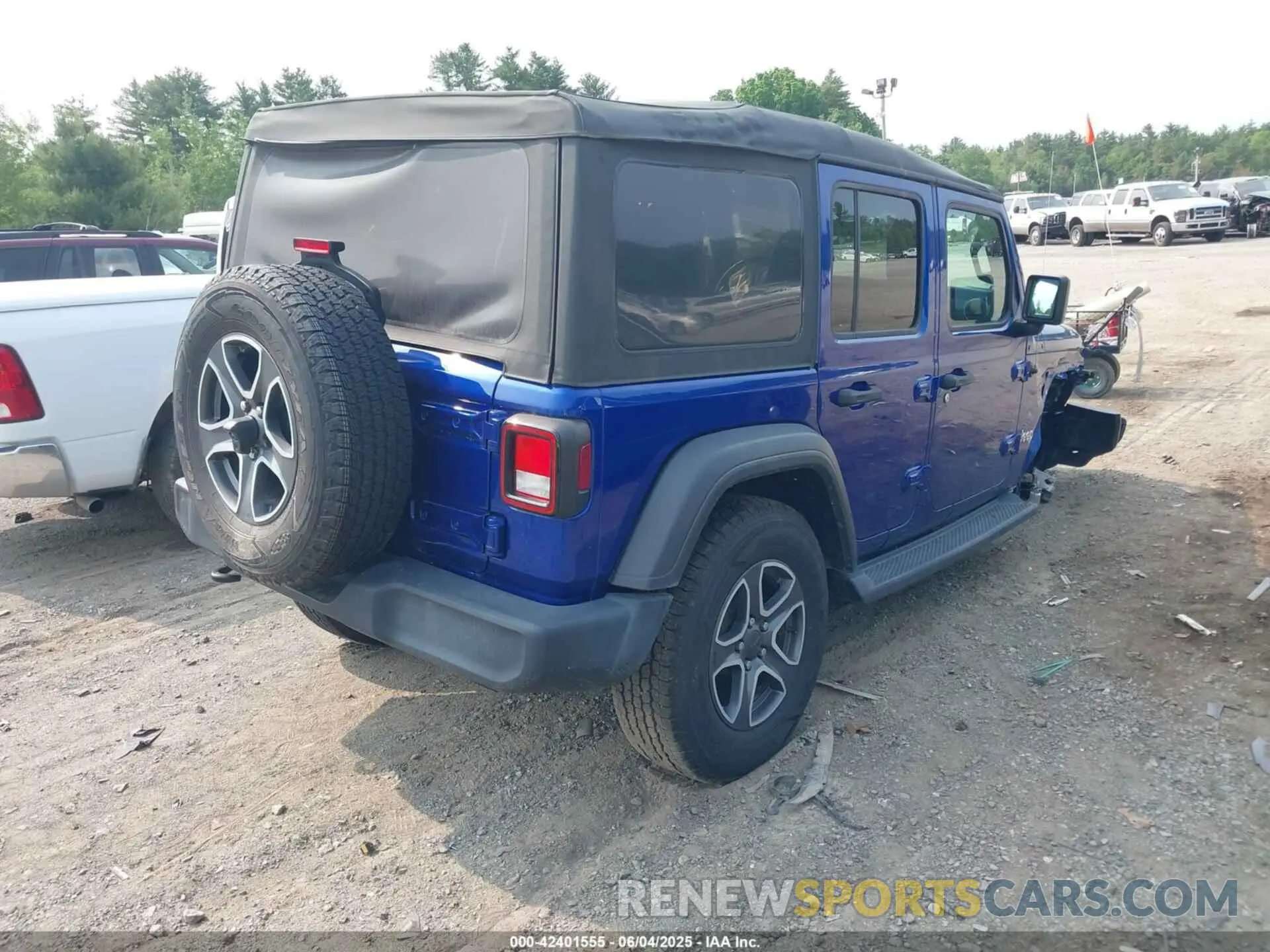 4 Photograph of a damaged car 1C4HJXDGXLW200336 JEEP WRANGLER UNLIMITED 2020