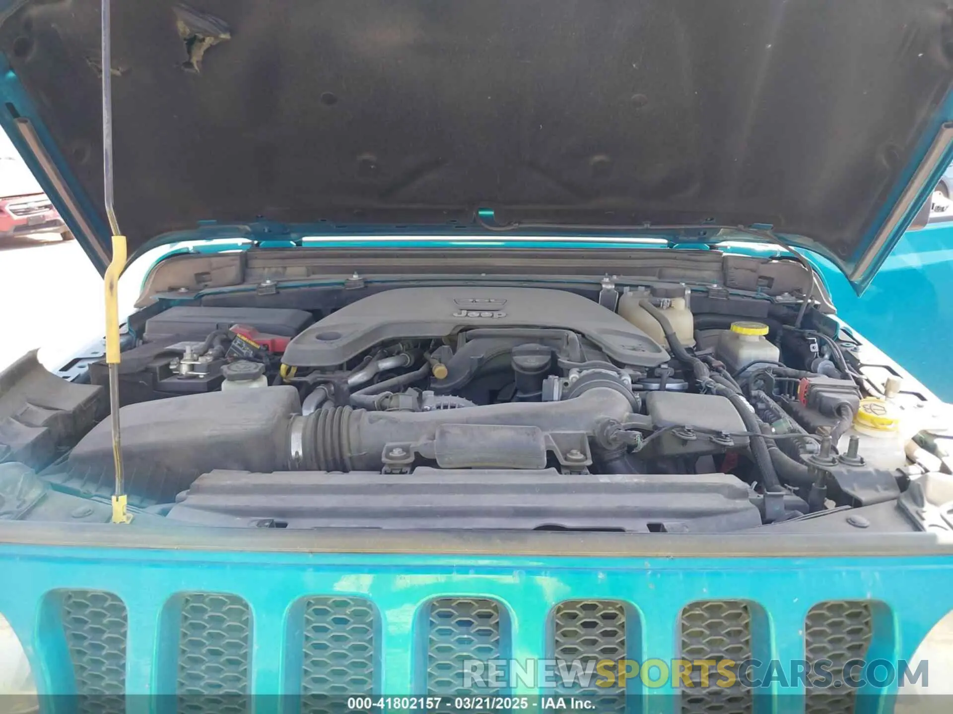 10 Photograph of a damaged car 1C4HJXDGXLW212437 JEEP WRANGLER UNLIMITED 2020