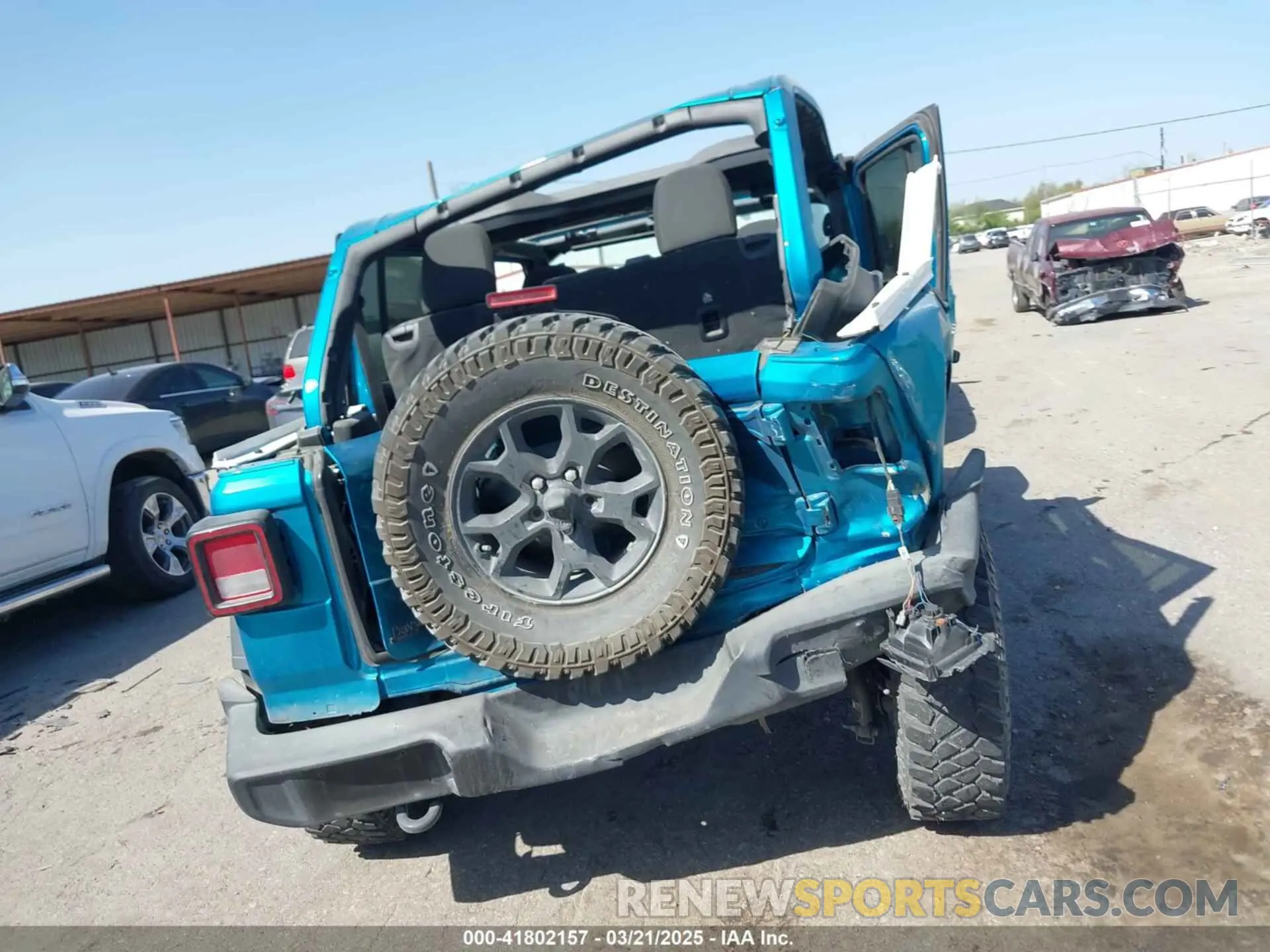 15 Photograph of a damaged car 1C4HJXDGXLW212437 JEEP WRANGLER UNLIMITED 2020