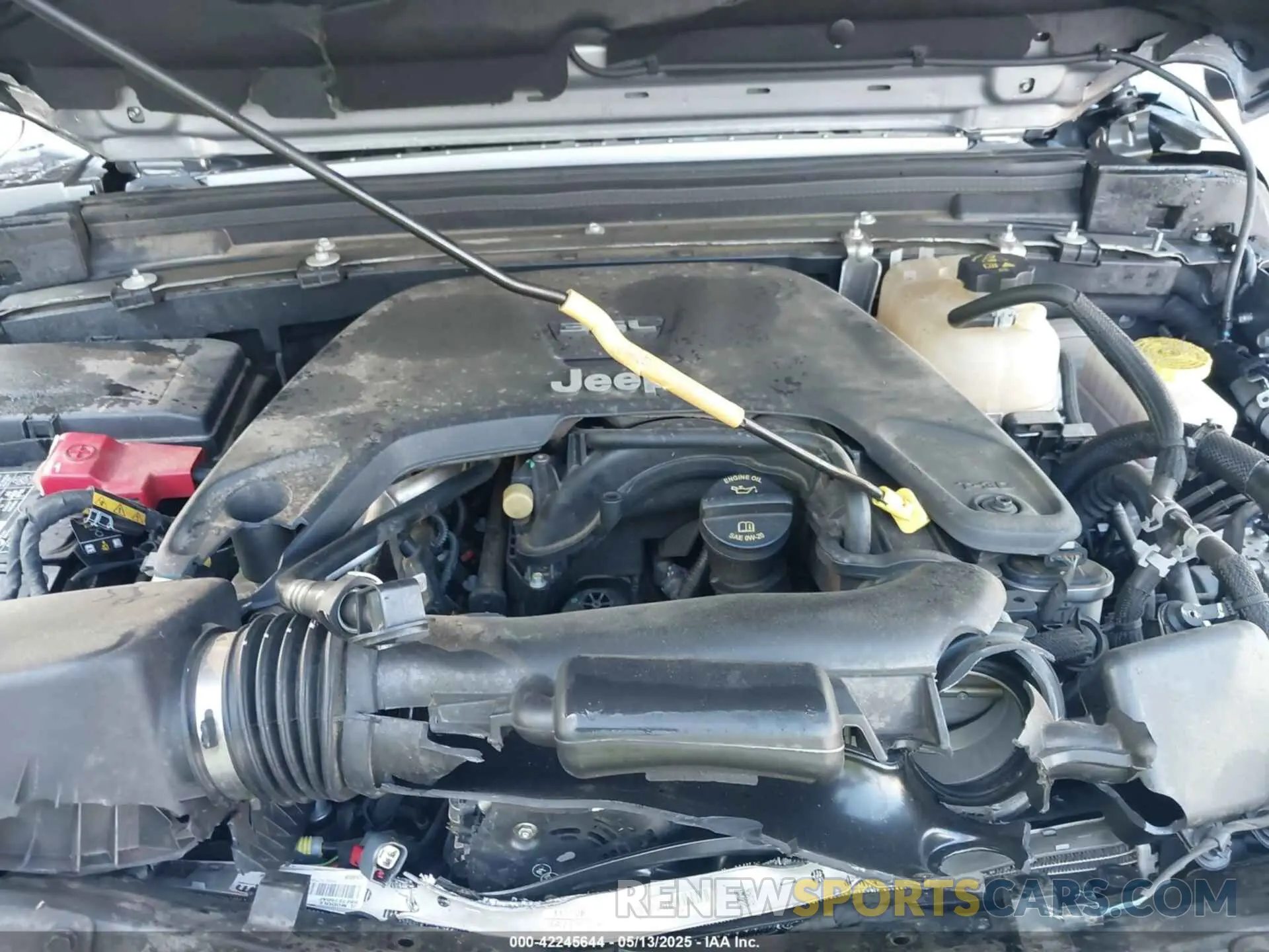 10 Photograph of a damaged car 1C4HJXDGXLW325708 JEEP WRANGLER UNLIMITED 2020