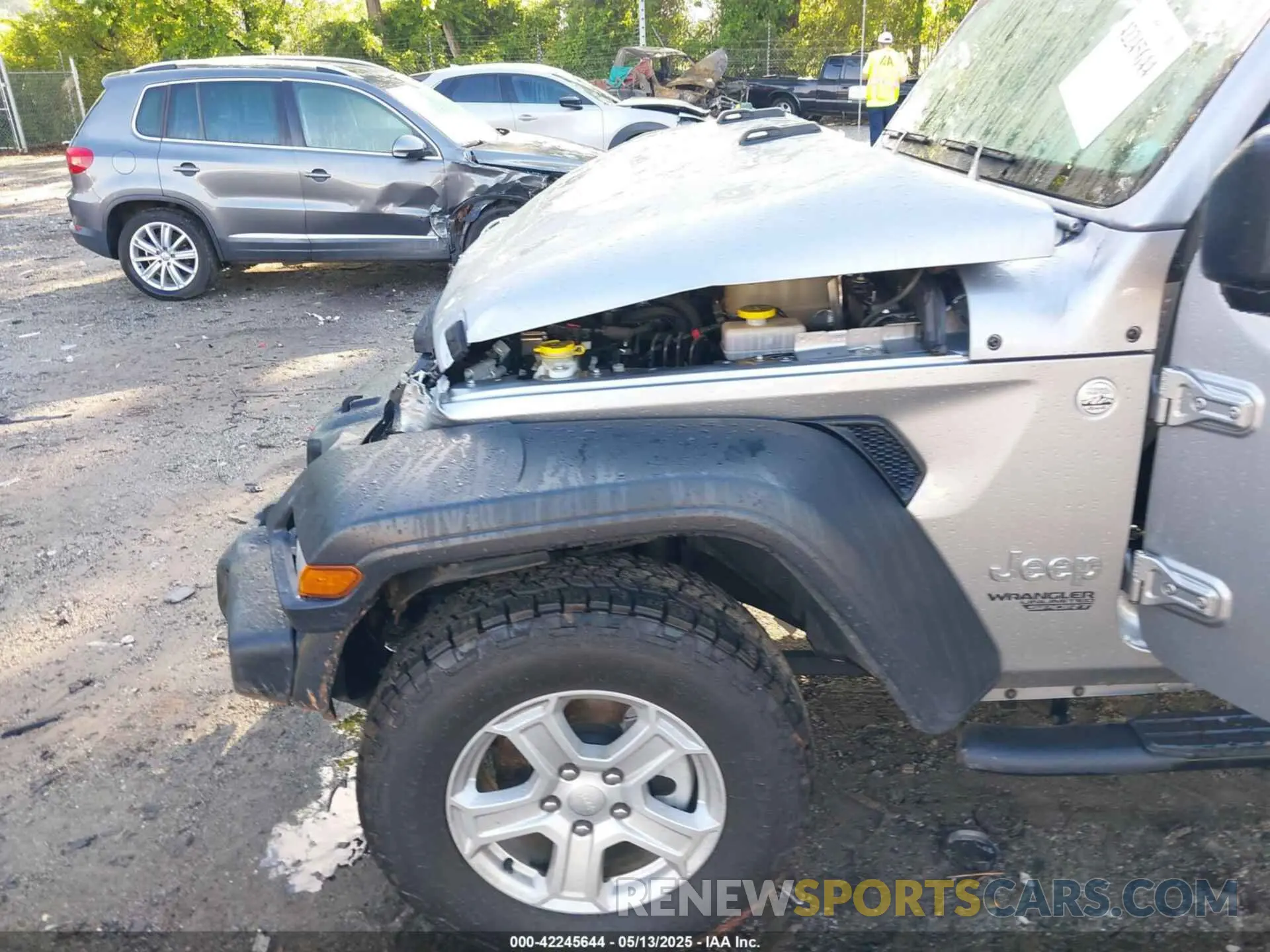 6 Photograph of a damaged car 1C4HJXDGXLW325708 JEEP WRANGLER UNLIMITED 2020