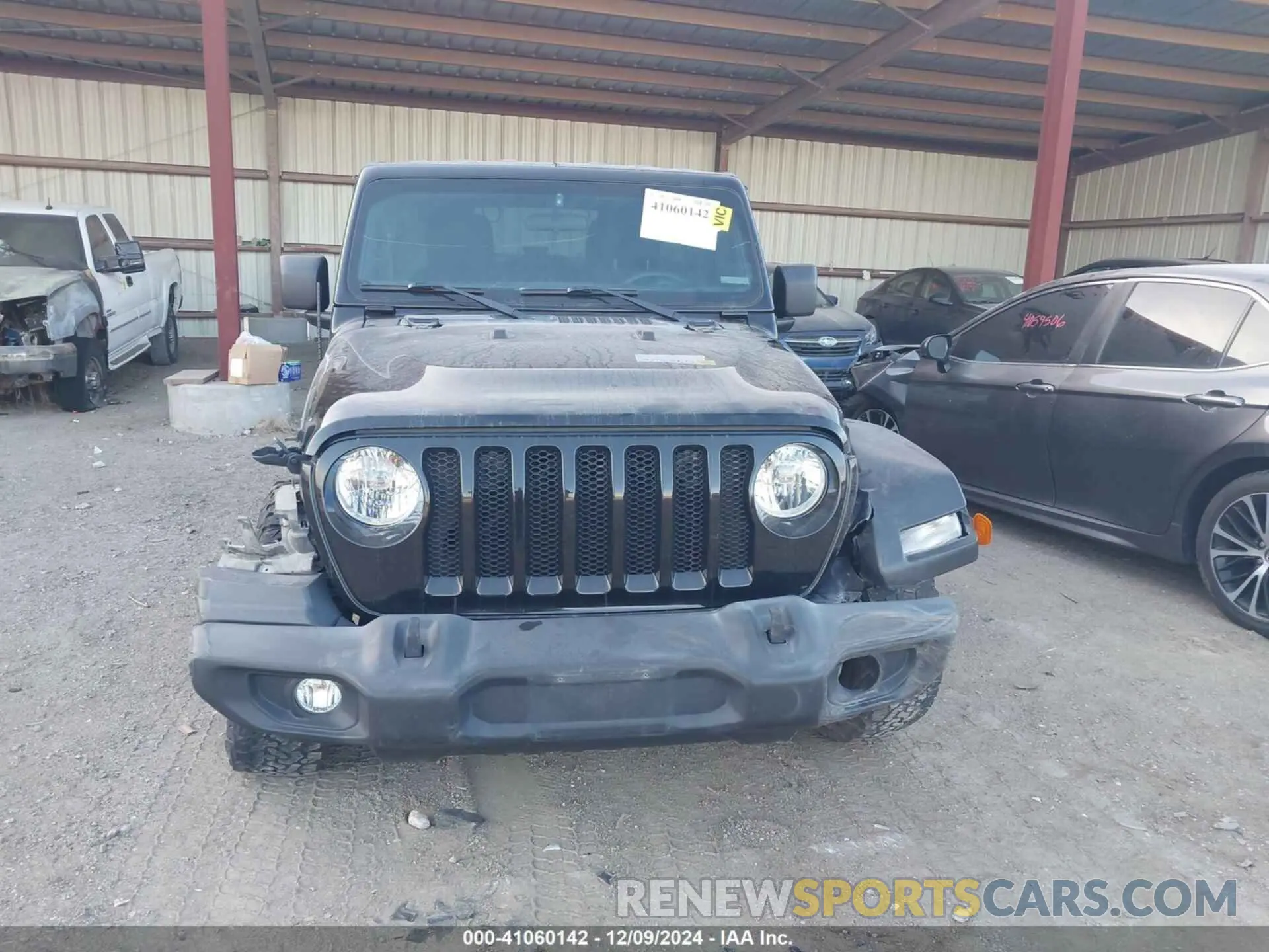 12 Photograph of a damaged car 1C4HJXDGXLW329841 JEEP WRANGLER UNLIMITED 2020