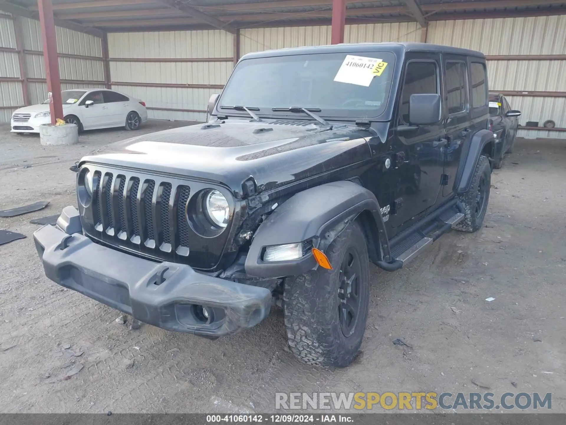 6 Photograph of a damaged car 1C4HJXDGXLW329841 JEEP WRANGLER UNLIMITED 2020