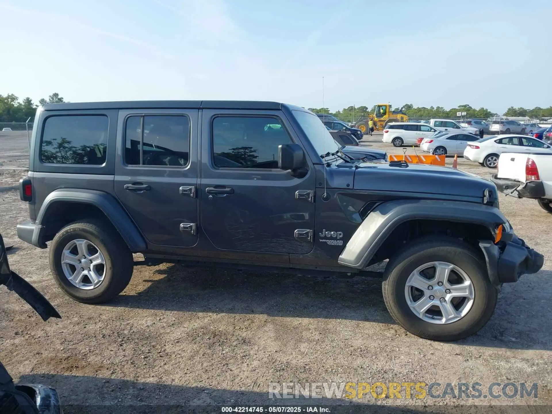 14 Photograph of a damaged car 1C4HJXDM7LW270513 JEEP WRANGLER UNLIMITED 2020