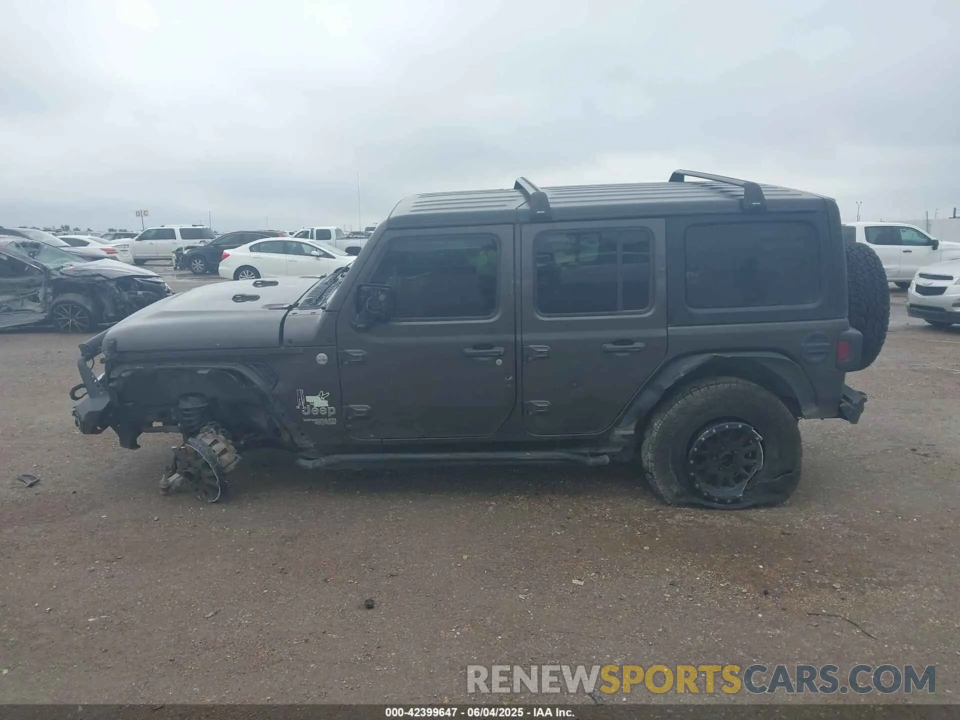 14 Photograph of a damaged car 1C4HJXDM8LW293878 JEEP WRANGLER UNLIMITED 2020