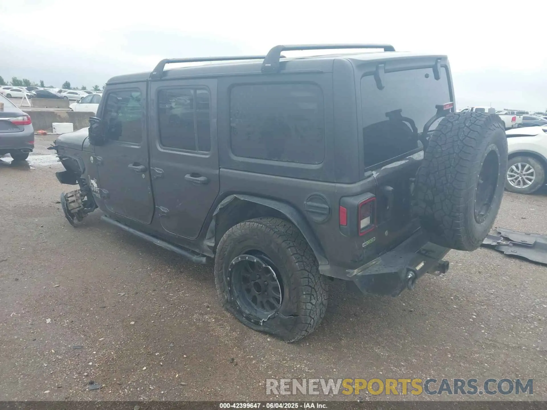 3 Photograph of a damaged car 1C4HJXDM8LW293878 JEEP WRANGLER UNLIMITED 2020