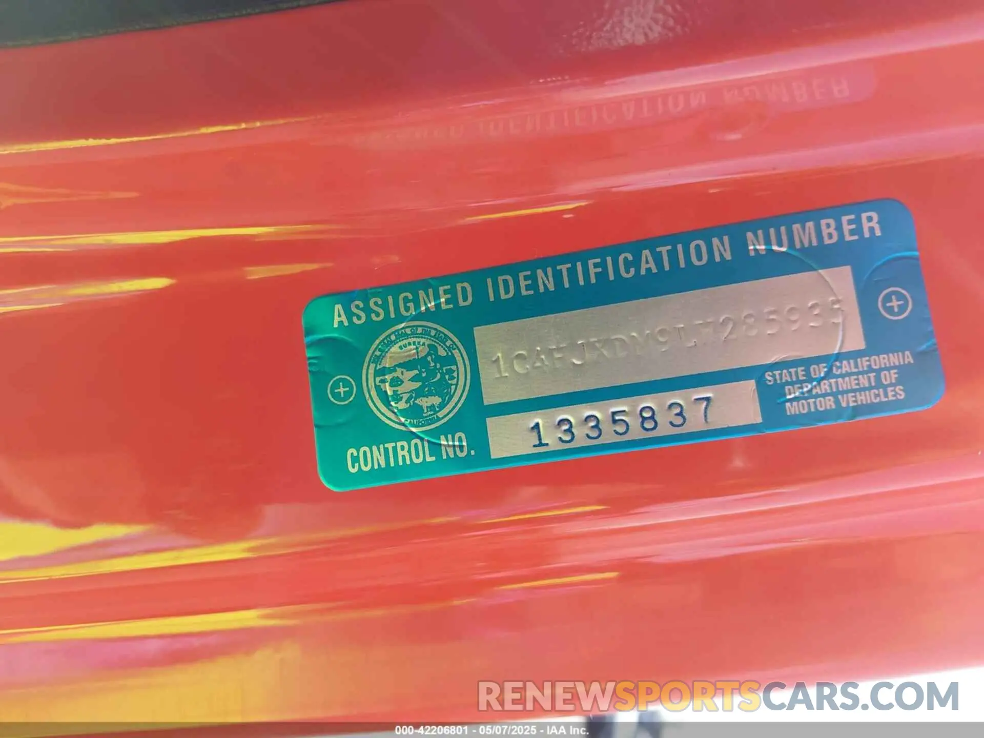 9 Photograph of a damaged car 1C4HJXDM9LW285935 JEEP WRANGLER UNLIMITED 2020