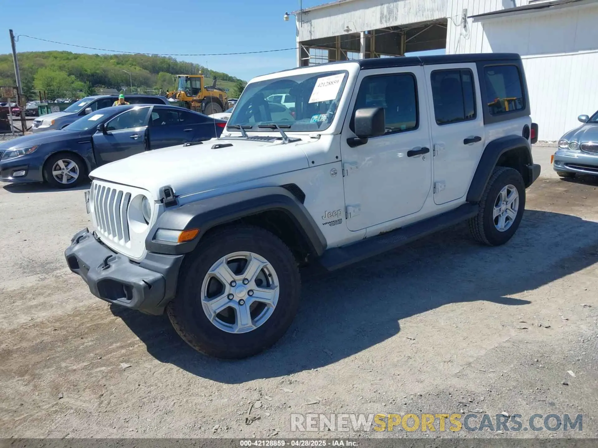 2 Photograph of a damaged car 1C4HJXDN0LW204734 JEEP WRANGLER UNLIMITED 2020